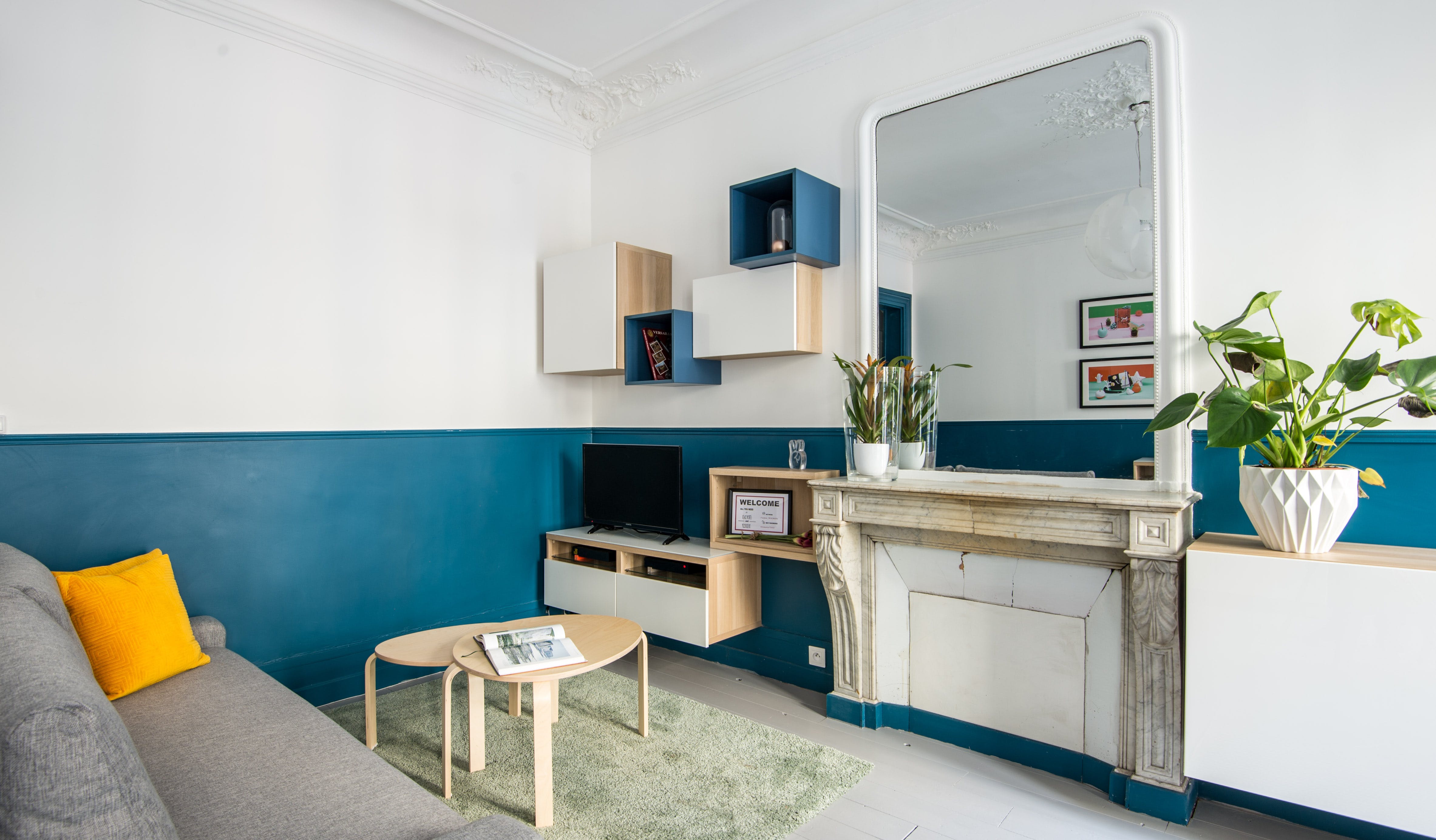 Villa Kyanos Rue Saint-Honoré Montorgueil – Les Halles: Chic 2-Bedroom Apartment with Fireplace and Spa, Montorgueil – Les Halles