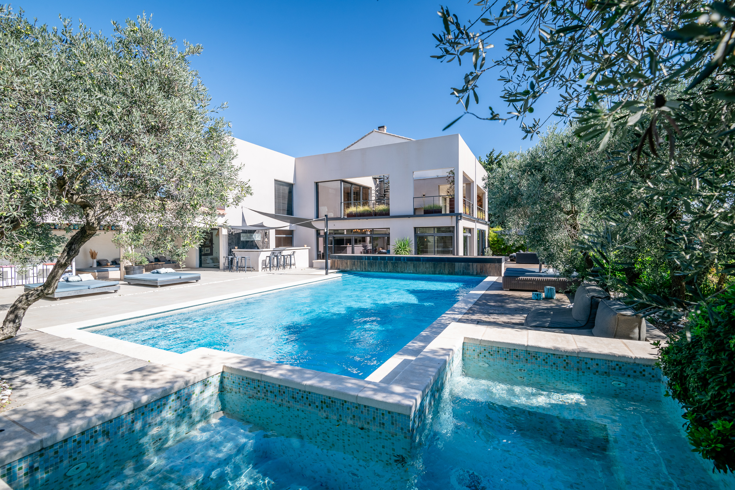 Villa Safran Glanum Arles 1417443: Luxury 9-Bedroom Villa with Pool, Tennis Court and Spa, Saint-Rémy-de-Provence