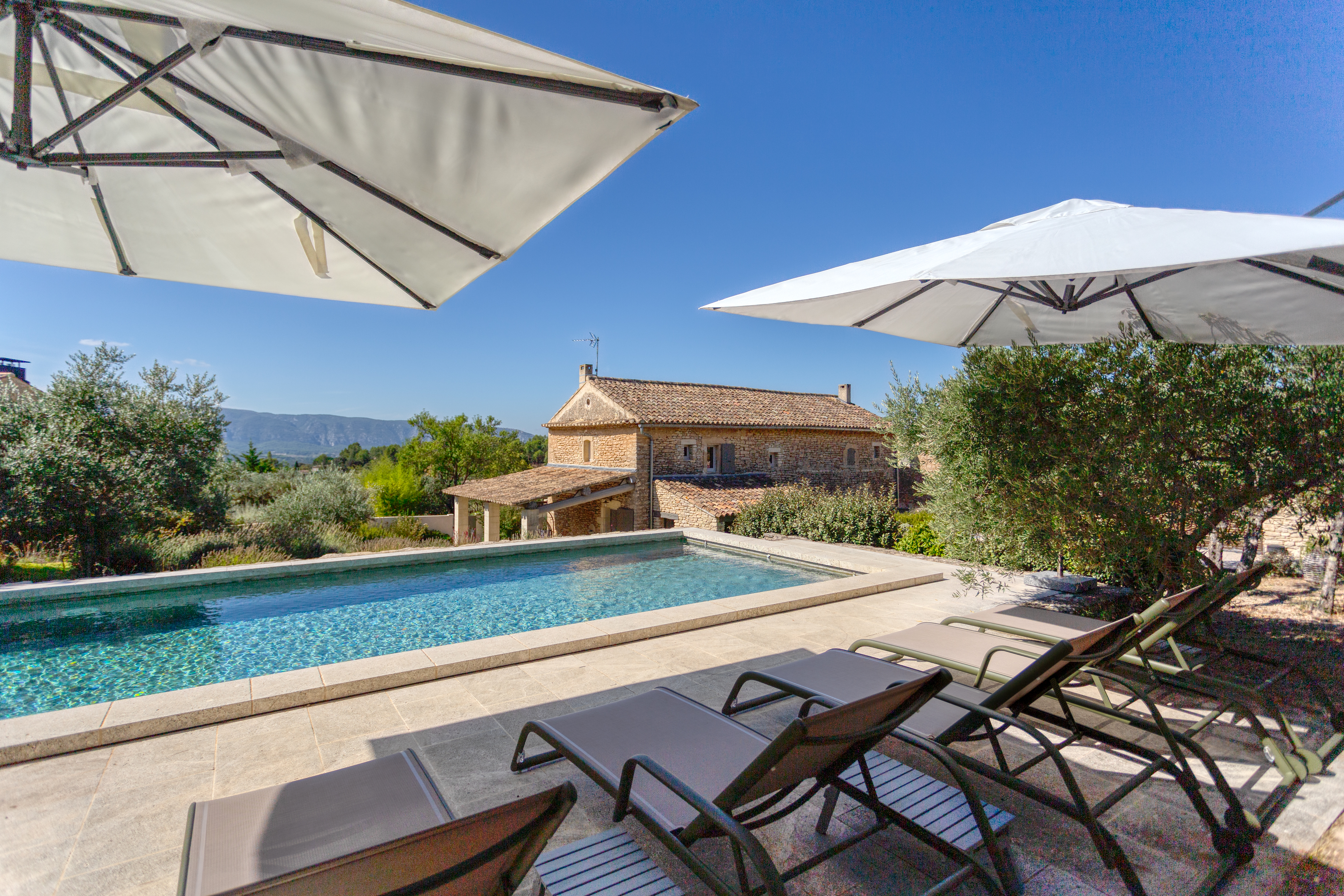Villa Safran Glanum Saint-Rémy 1421006: Luxury 3-Bedroom Villa with Private Pool and Air Conditioning, Saint-Rémy-de-Provence