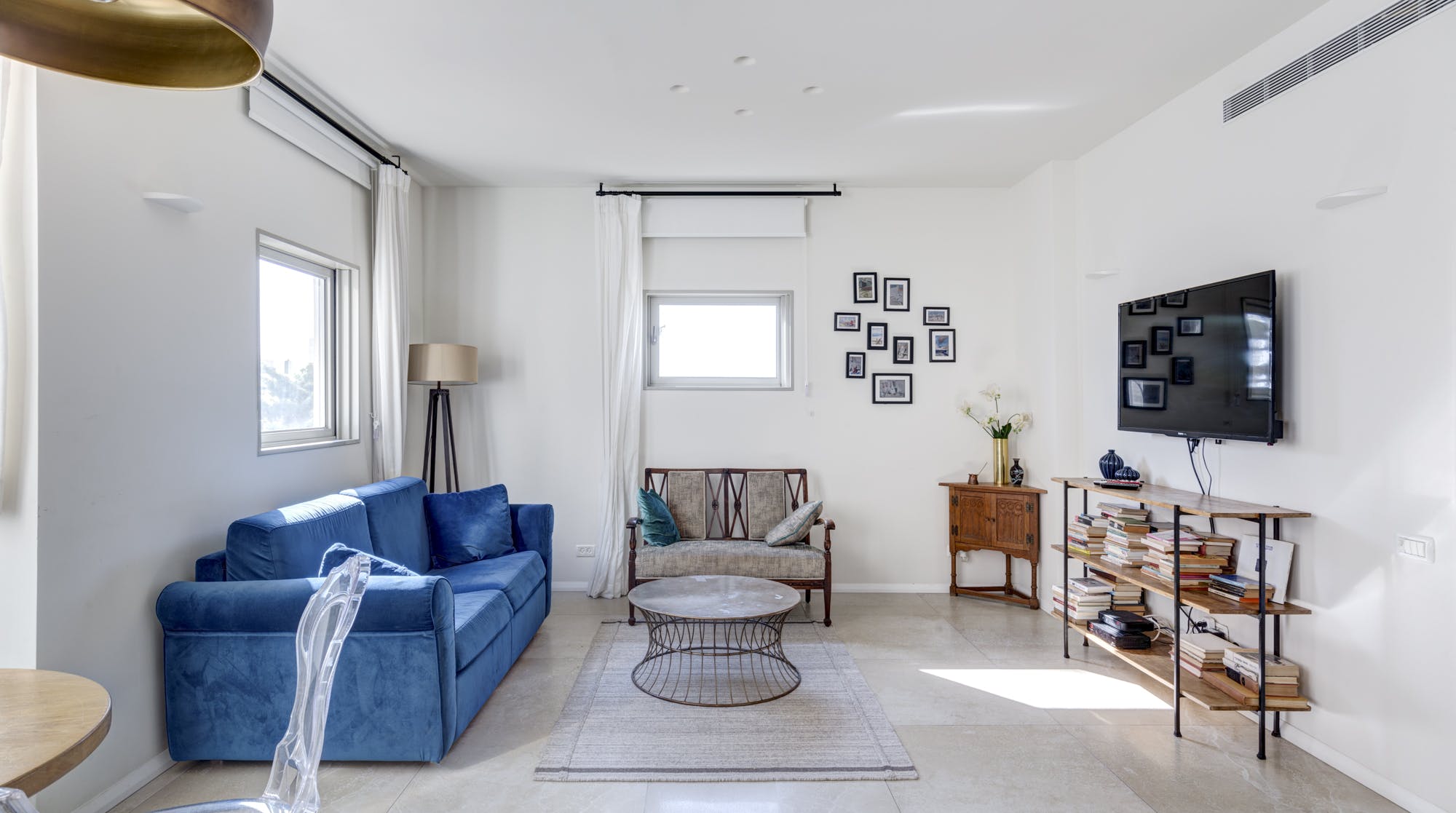 Villa Safran Hanamal Tel Aviv: Luxury 2-Bedroom Apartment with Spa and Air Conditioning, Old North Tel Aviv