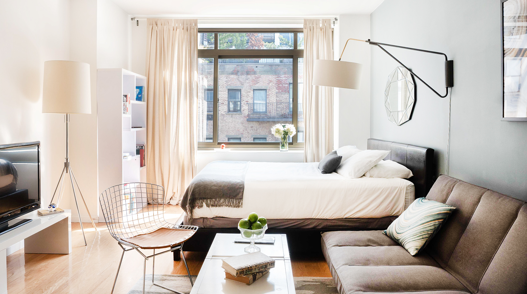 Villa Safran Jefferson WestVillage: Chic 1-Bedroom Apartment with Gym and Spa in West Village, New York