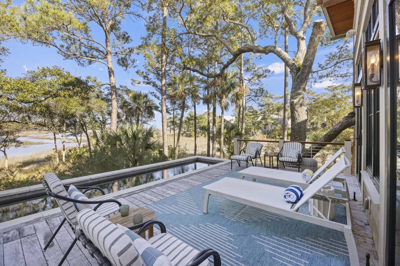 Villa Safran Kiawah Seabrook: Luxury 4-Bedroom Villa with Private Pool and Sea Views, Charleston County