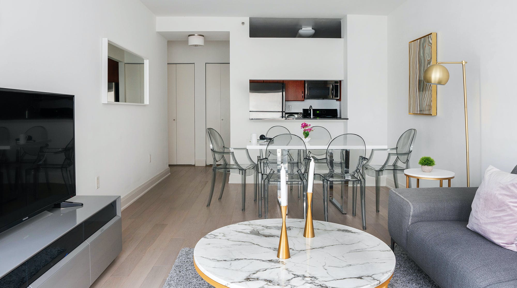 Villa Safran Kips Bay Murray Hill: Luxury 2-Bedroom Apartment with Hot Tub and Air-Con, Murray Hill New York