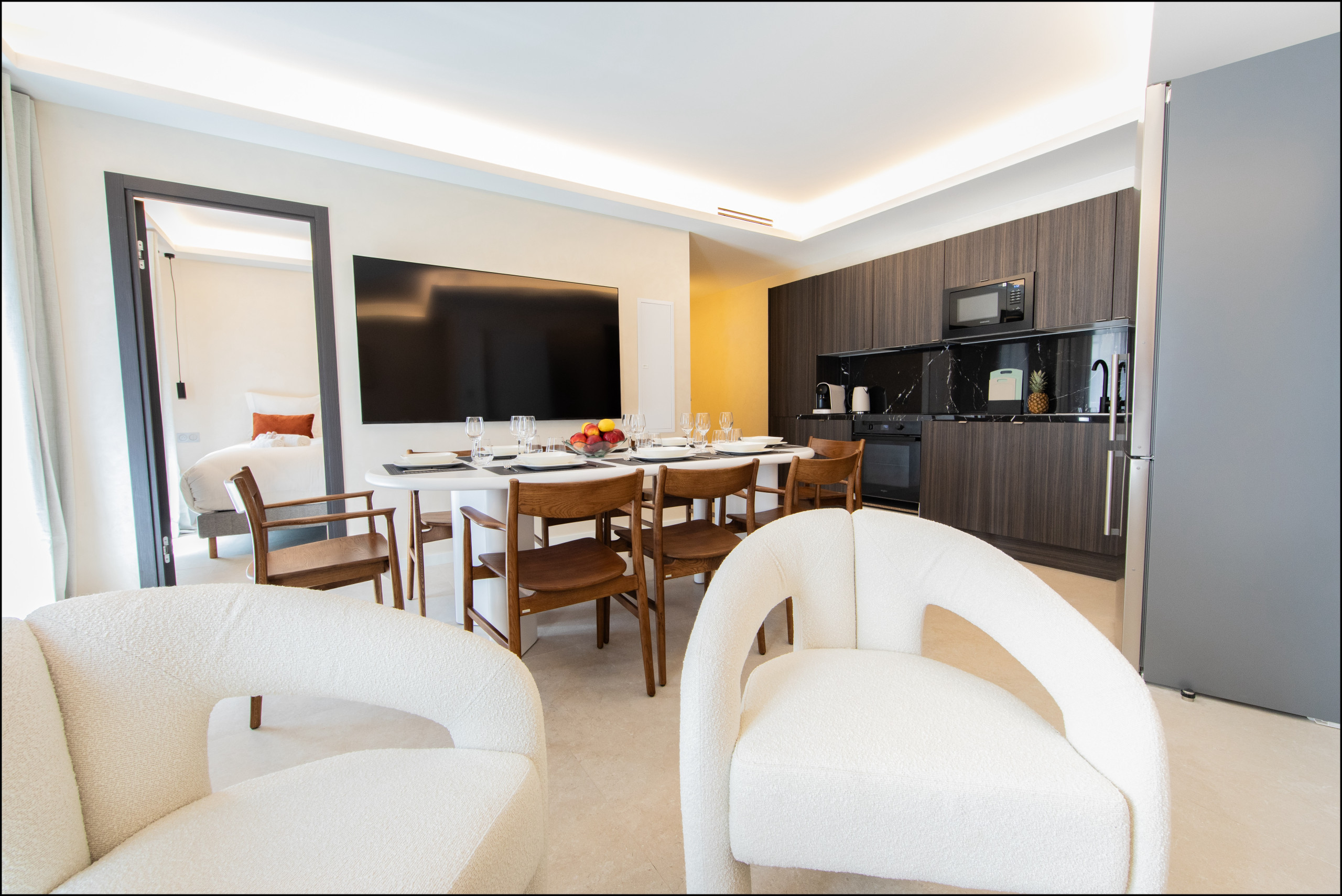 Villa Safran La Bocca Cannes 1457149: Luxury 4-Bedroom Apartment with Air Conditioning and Private Parking, Cannes