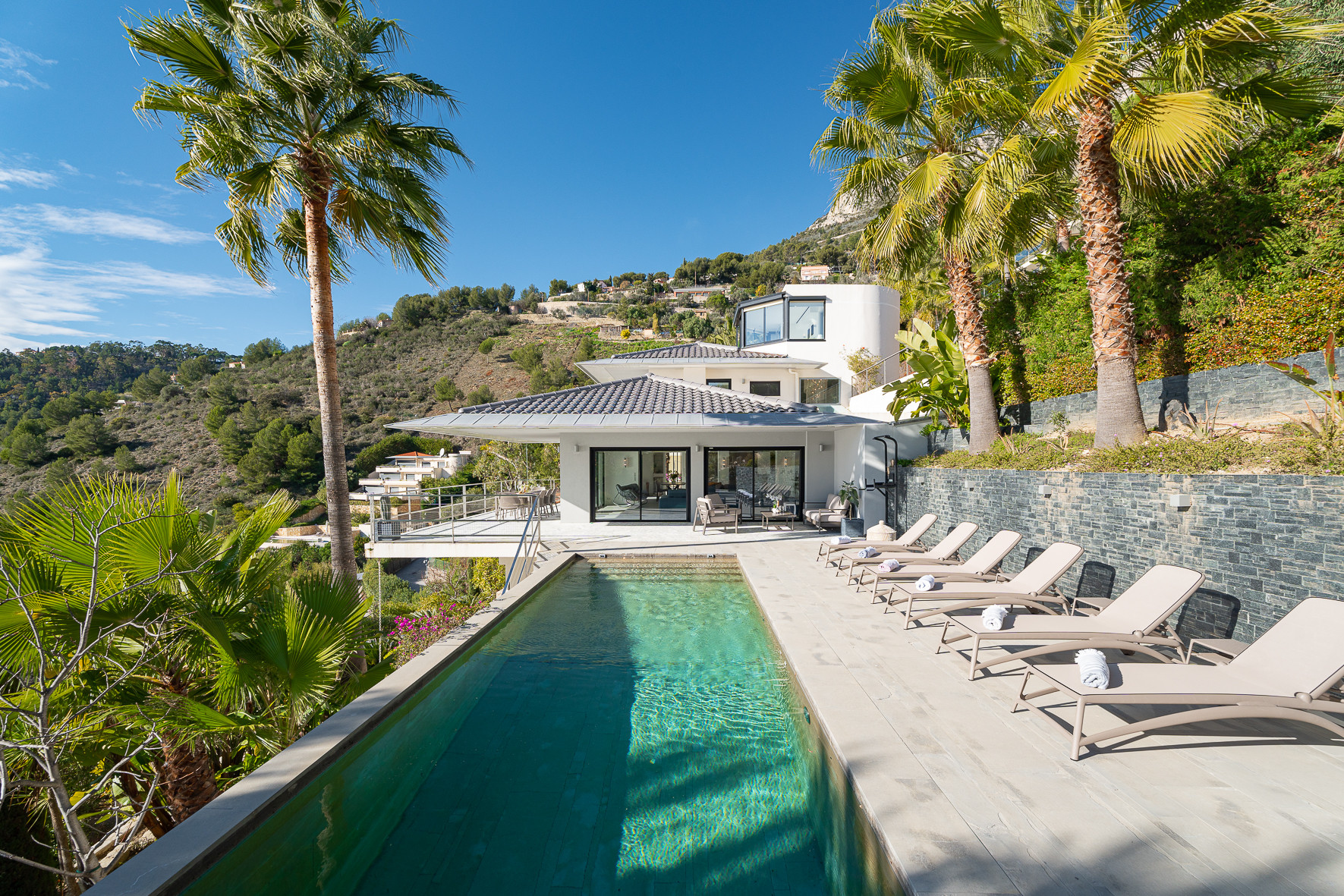 Villa Safran La Mala Eze: Luxury 3-Bedroom Villa with Infinity Pool and Sea Views, Eze