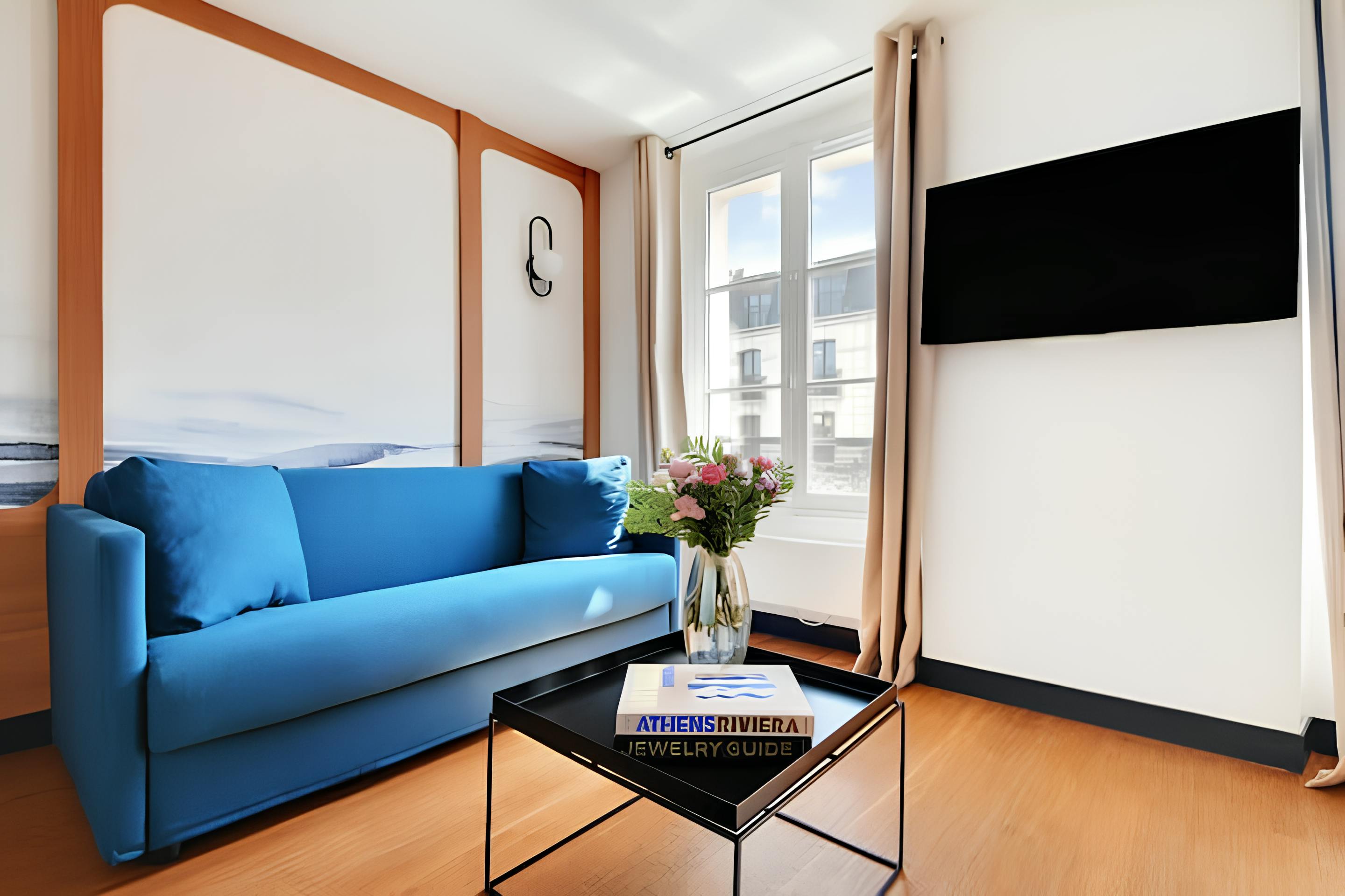 Villa Safran Ledru Paris: Luxury 1-Bedroom Flat with Spa and Air-Con, Bastille – Bercy Paris