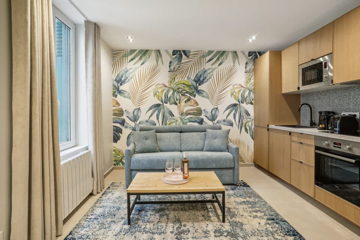 Villa Safran Les Halles 1269509: Luxury 1-Bedroom Apartment with Private Parking in Montorgueil – Les Halles
