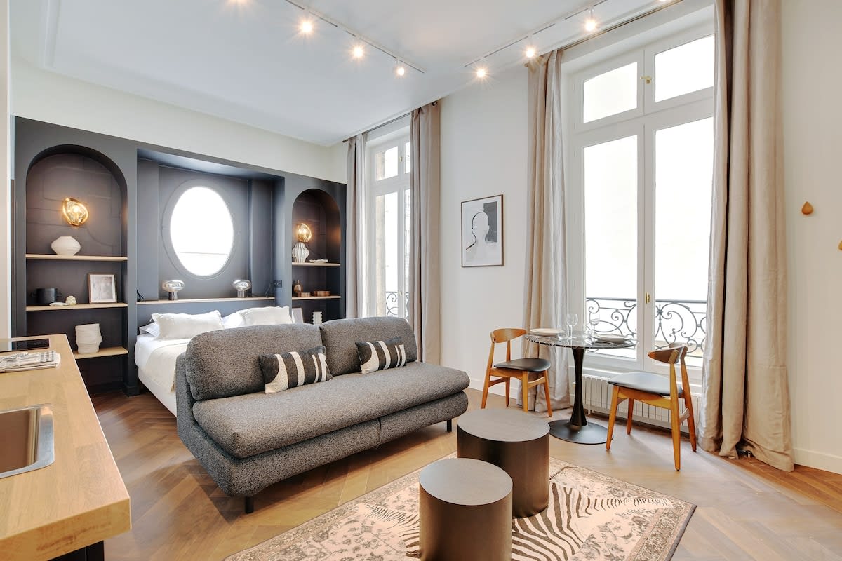 Villa Safran Les Halles Paris 1250668: Luxury 1-Bedroom Apartment with Spa and Parking, Montorgueil Paris