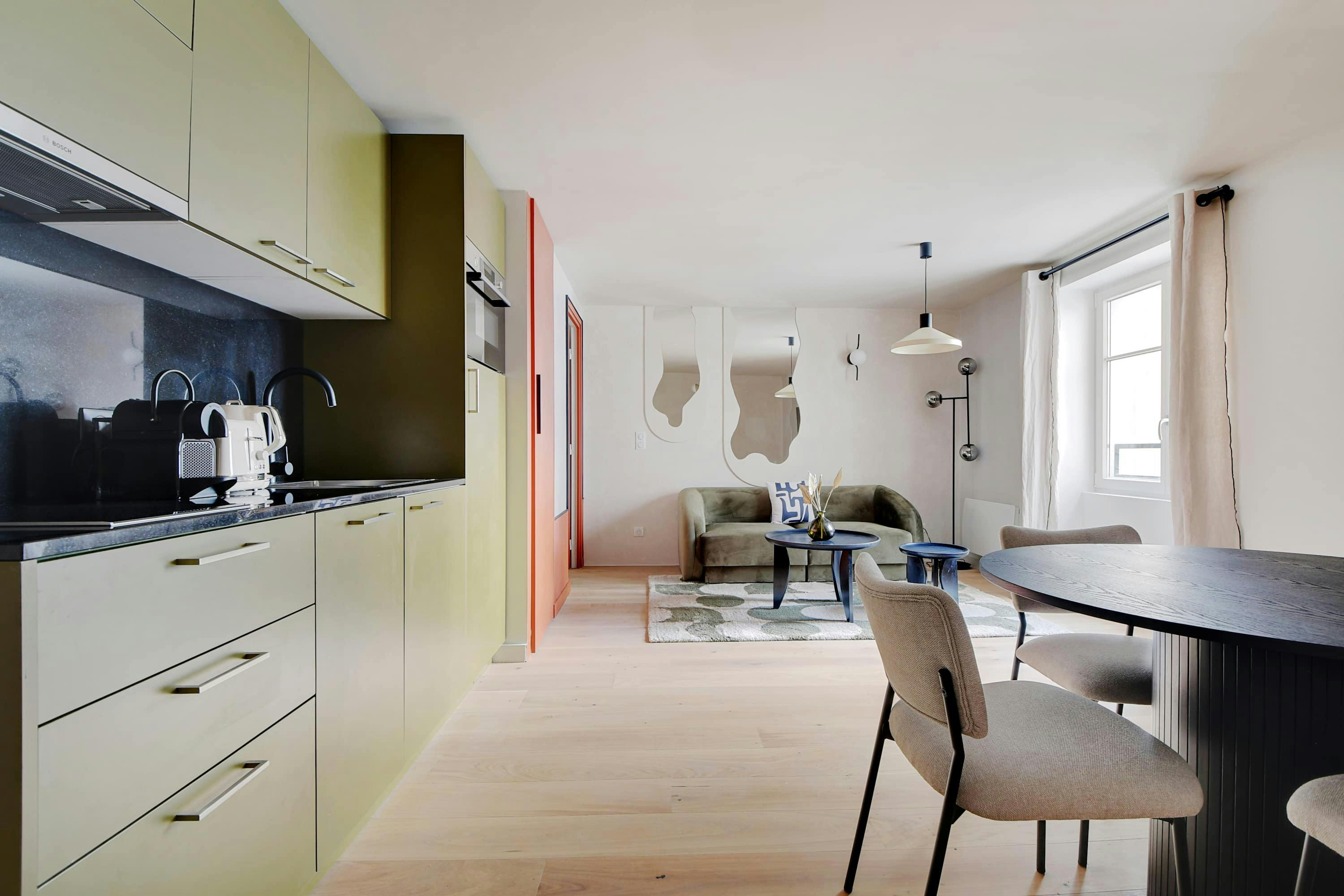 Villa Ostro Rue des Halles Montorgueil – Les Halles: Chic 1-Bedroom Apartment with Spa Sauna, Montorgueil – Les Halles, Paris