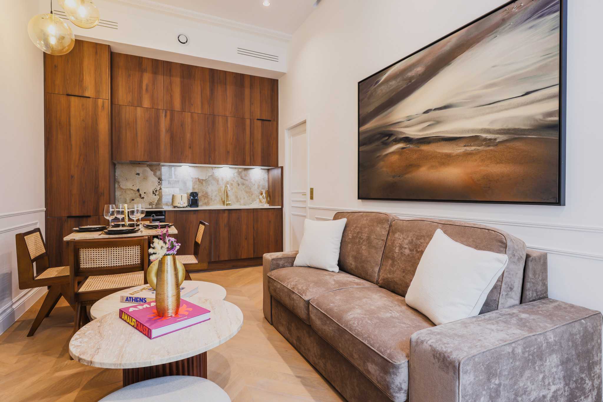 Villa Suroît Batignolles Monceau – Ternes: Luxury 1-Bedroom Apartment with Air-Con and Private Parking, Monceau – Ternes Paris