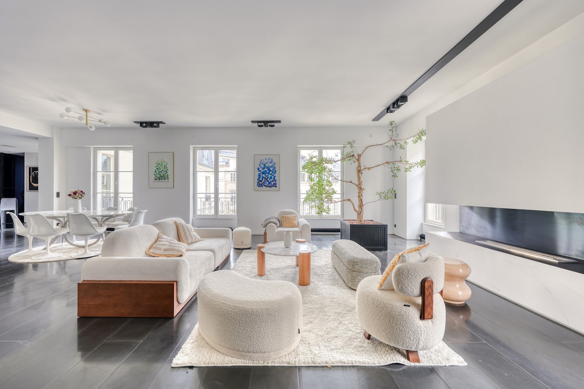 Villa Safran Montorgueil Paris: Luxury 3-Bedroom Apartment with Spa and Private Parking, Montorgueil Paris