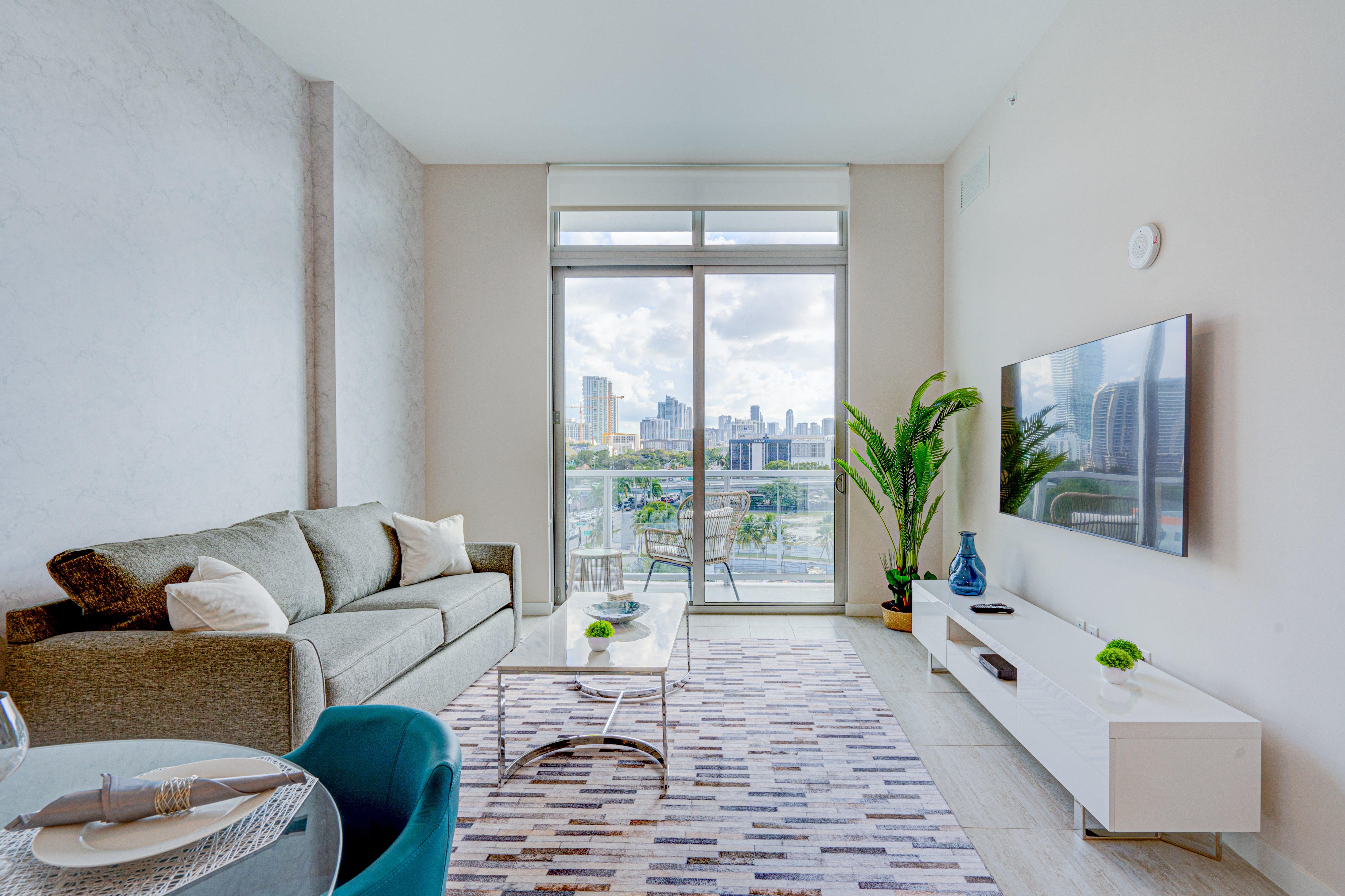 Villa Safran Morningside Miami: Luxury 1-Bedroom Aparthotel with Pool and Seaview, Downtown Miami