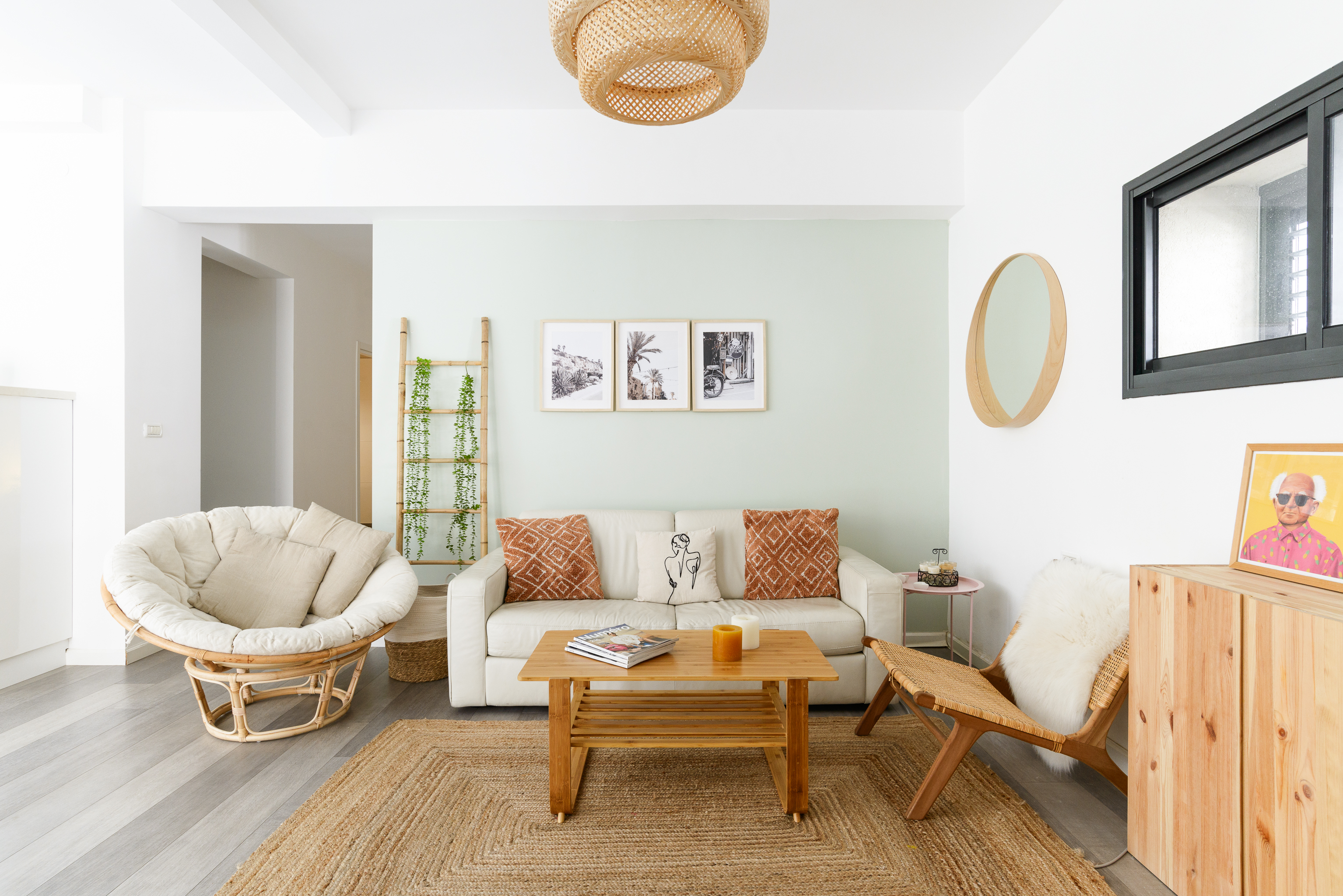 Villa Alborada Jaffa Kerem Hateimanim: Stylish 2-Bedroom Apartment with Sea Views in Kerem Hateimanim, Tel Aviv