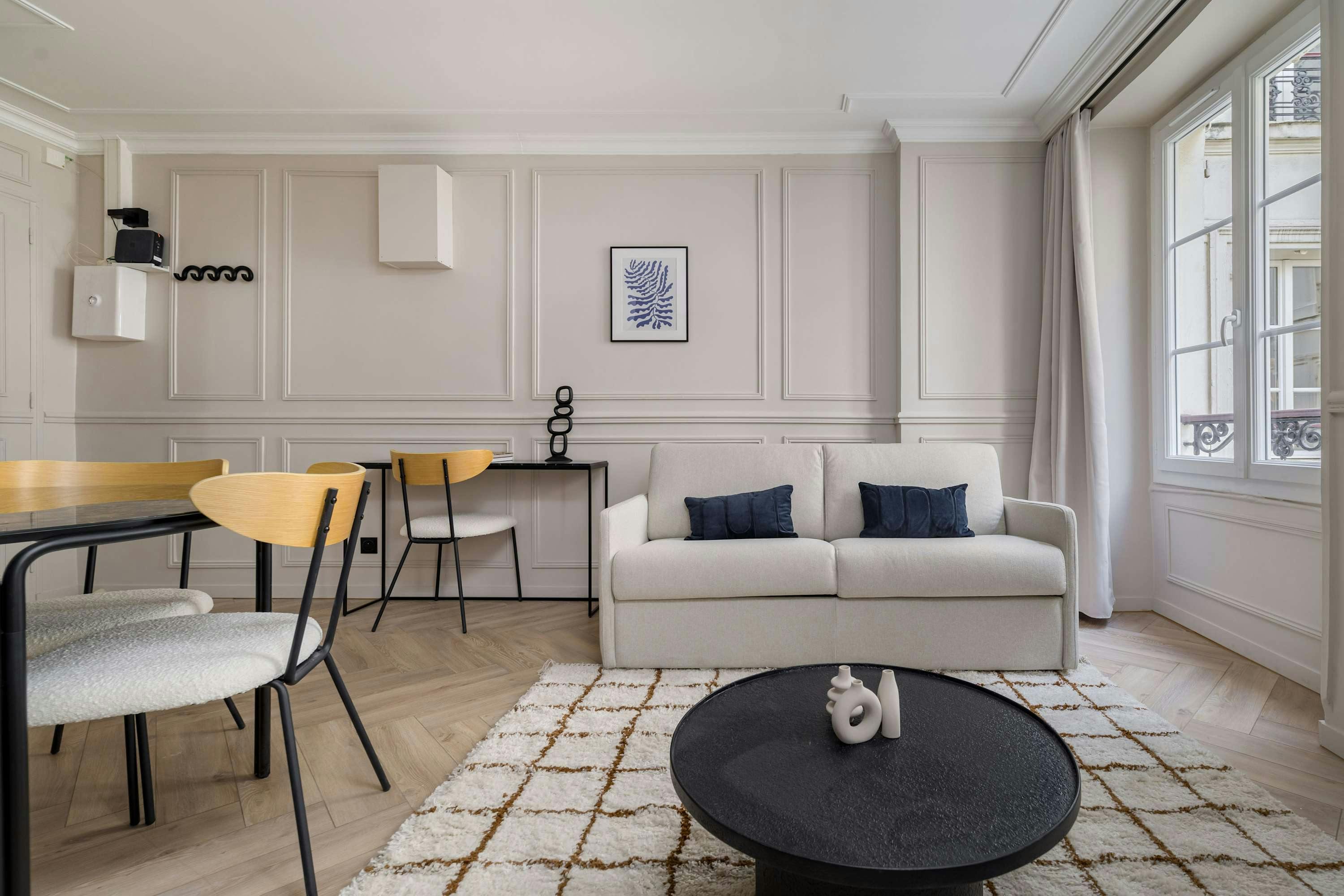 Villa Safran Notre-Dame Paris: Luxury 2-Bedroom Apartment with Private Parking, Opéra – Madeleine – Grands Magasins