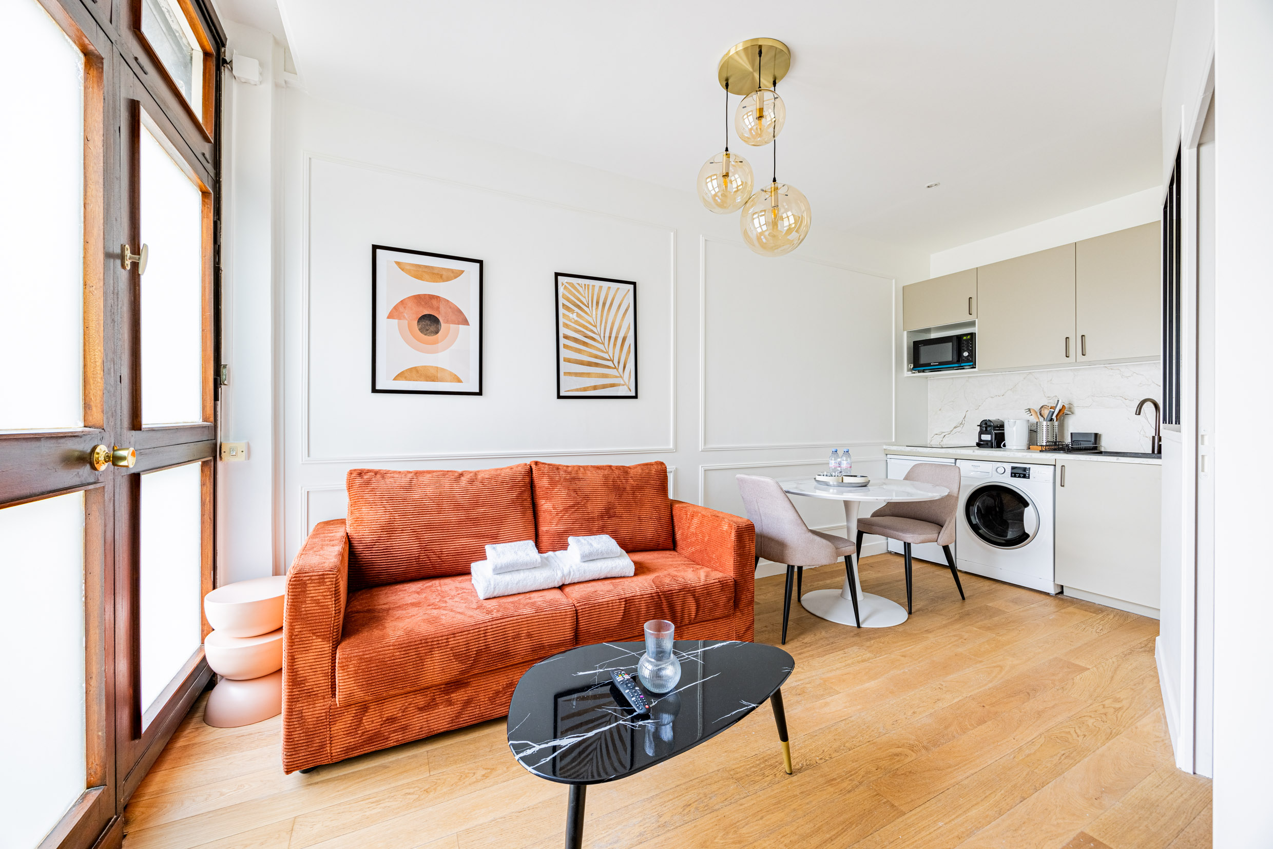 Villa Safran Passy Paris 1298128: Chic 1-Bedroom Apartment with Spa Sauna Near Eiffel Tower, Paris