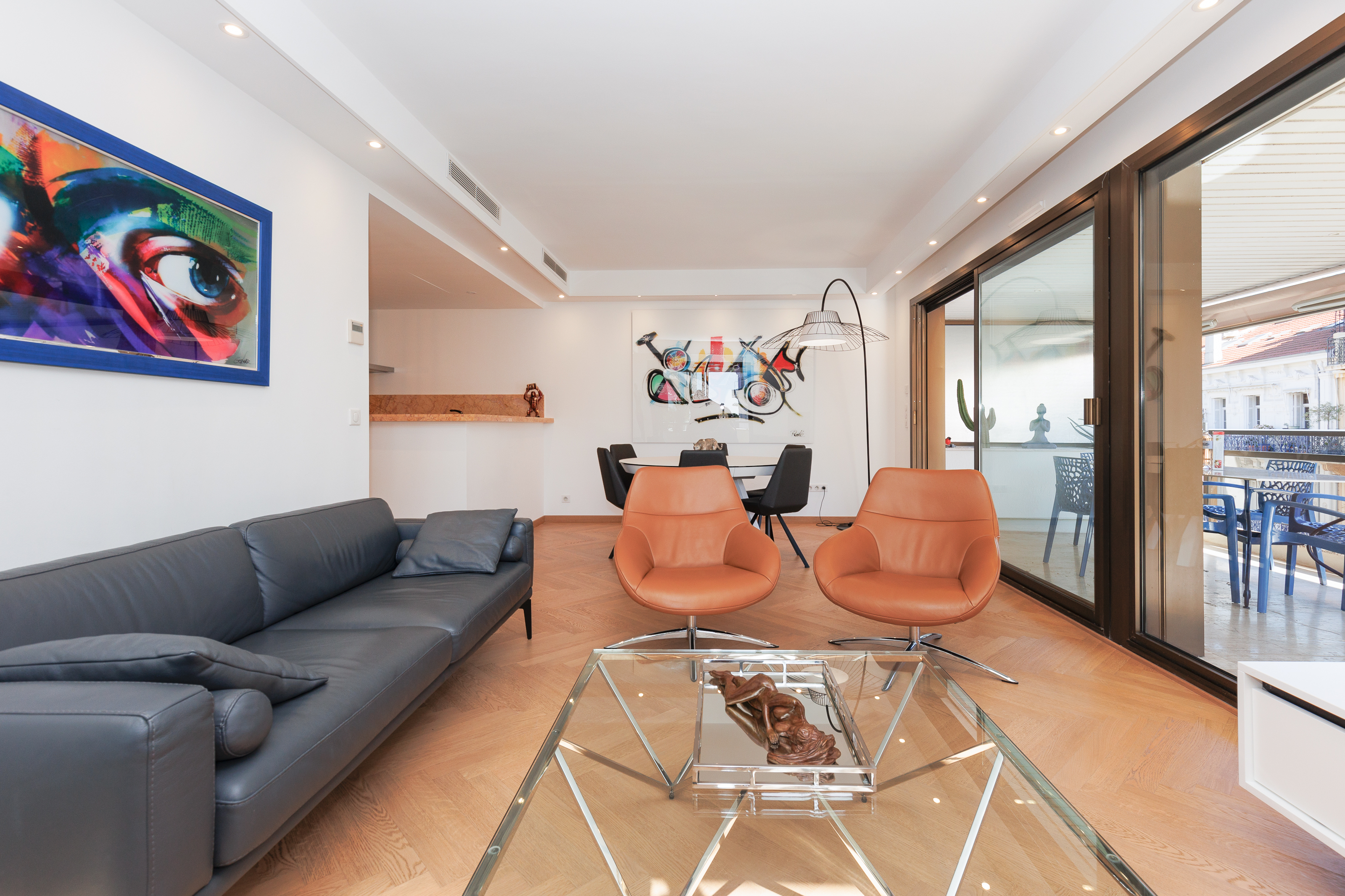 Villa Safran Pointe Croisette Cannes 1451063: Luxury 2-Bedroom Apartment with Sea View and Air-Con, Cannes