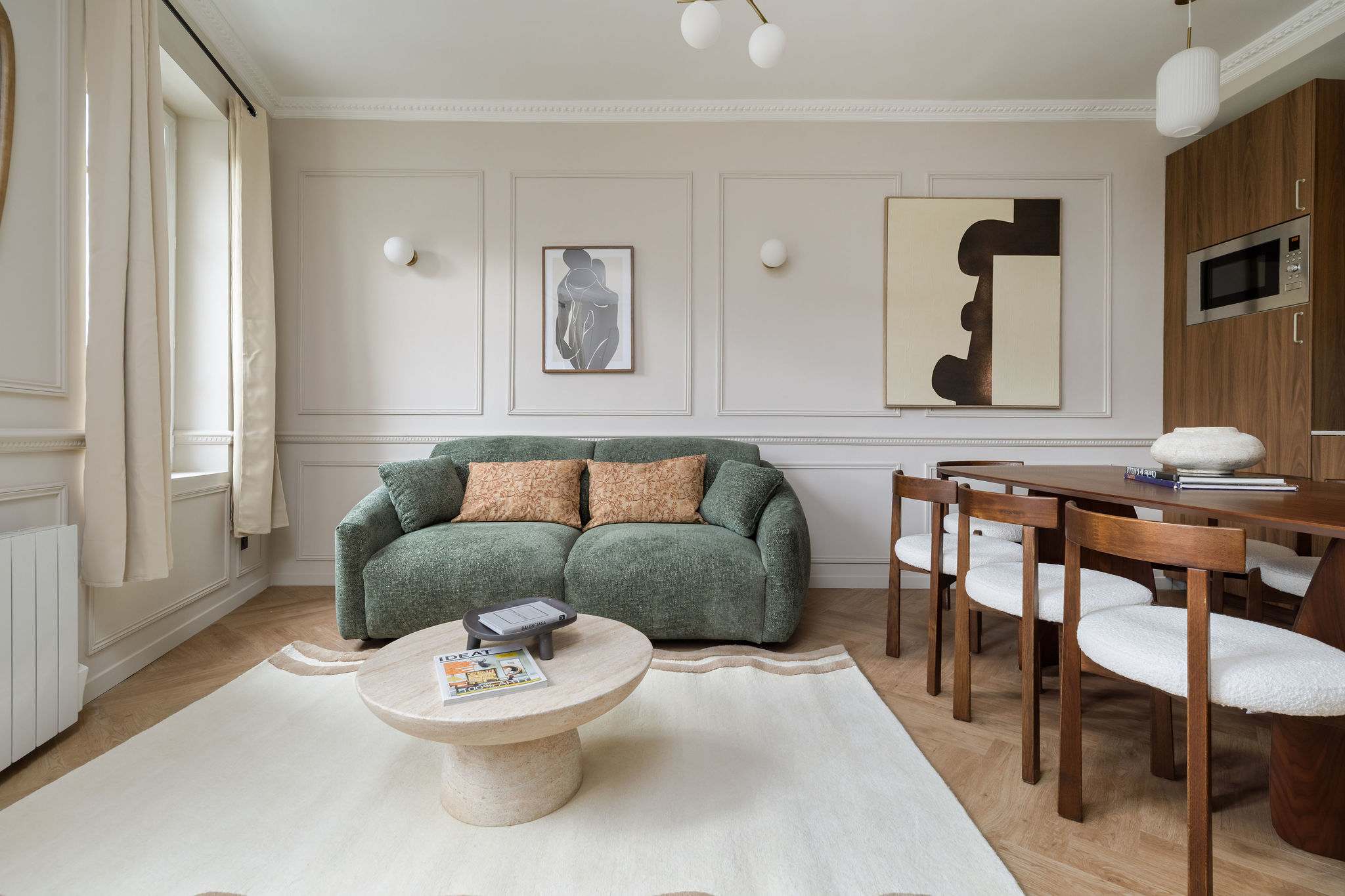 Villa Safran Pont de Neuilly: Luxury 3-Bedroom Apartment with Family-Friendly Comfort, Neuilly-sur-Seine