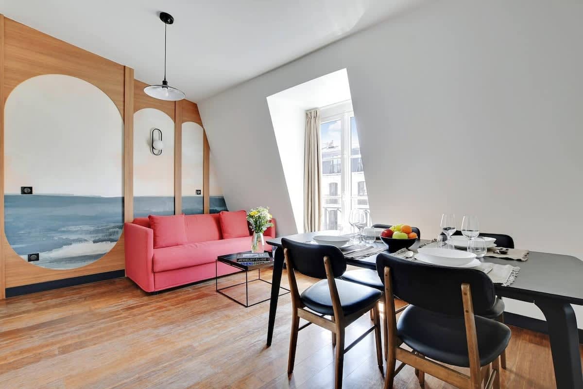 Villa Safran Reuilly Bastille: Luxury 1-Bedroom Apartment with Air Conditioning in Bastille – Bercy, Paris