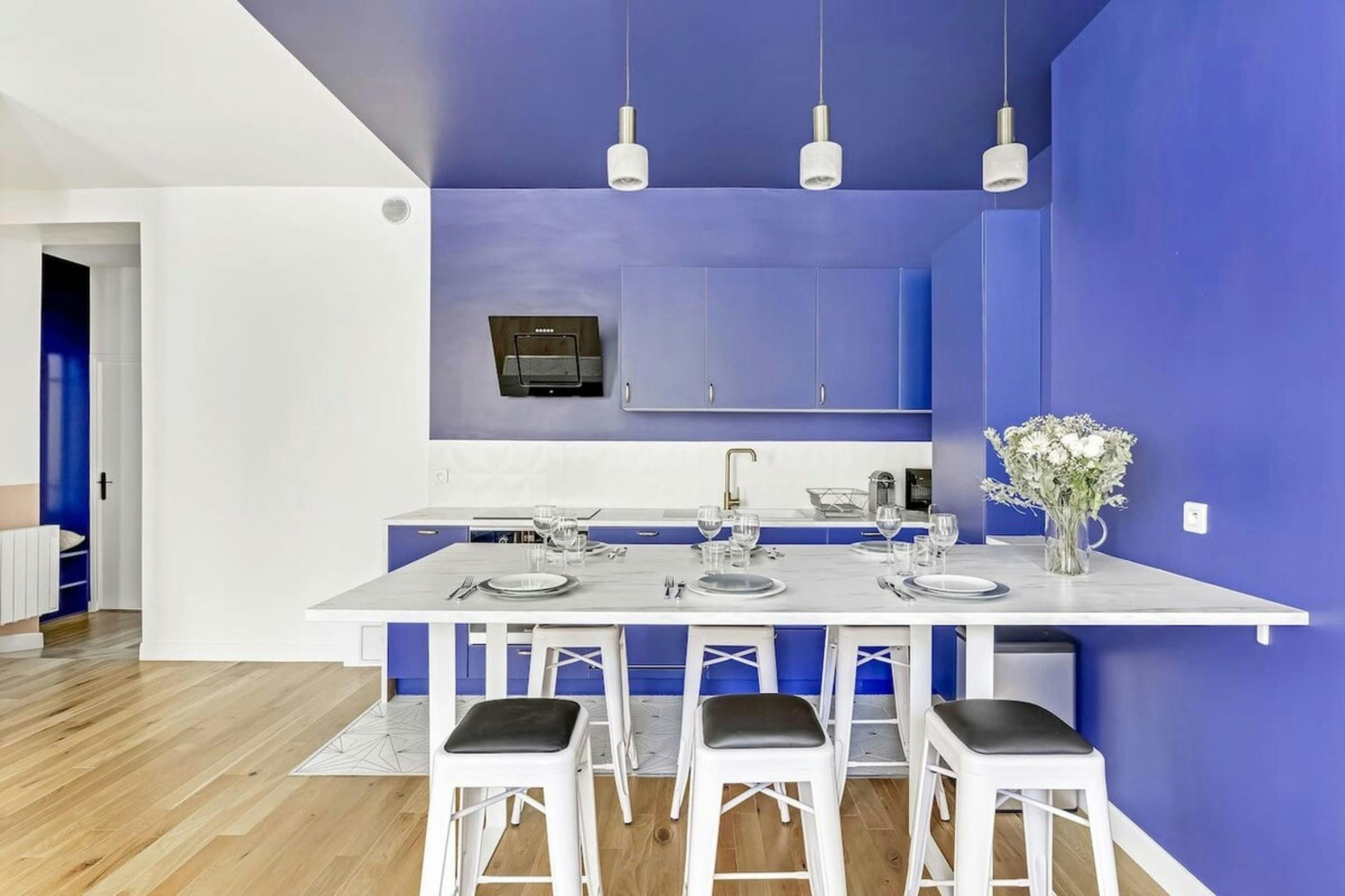 Villa Azuré Cour de la Reine Bastille – Bercy: Charming 2-Bedroom Townhouse Apartment with Spa Sauna, Bastille – Bercy, Paris