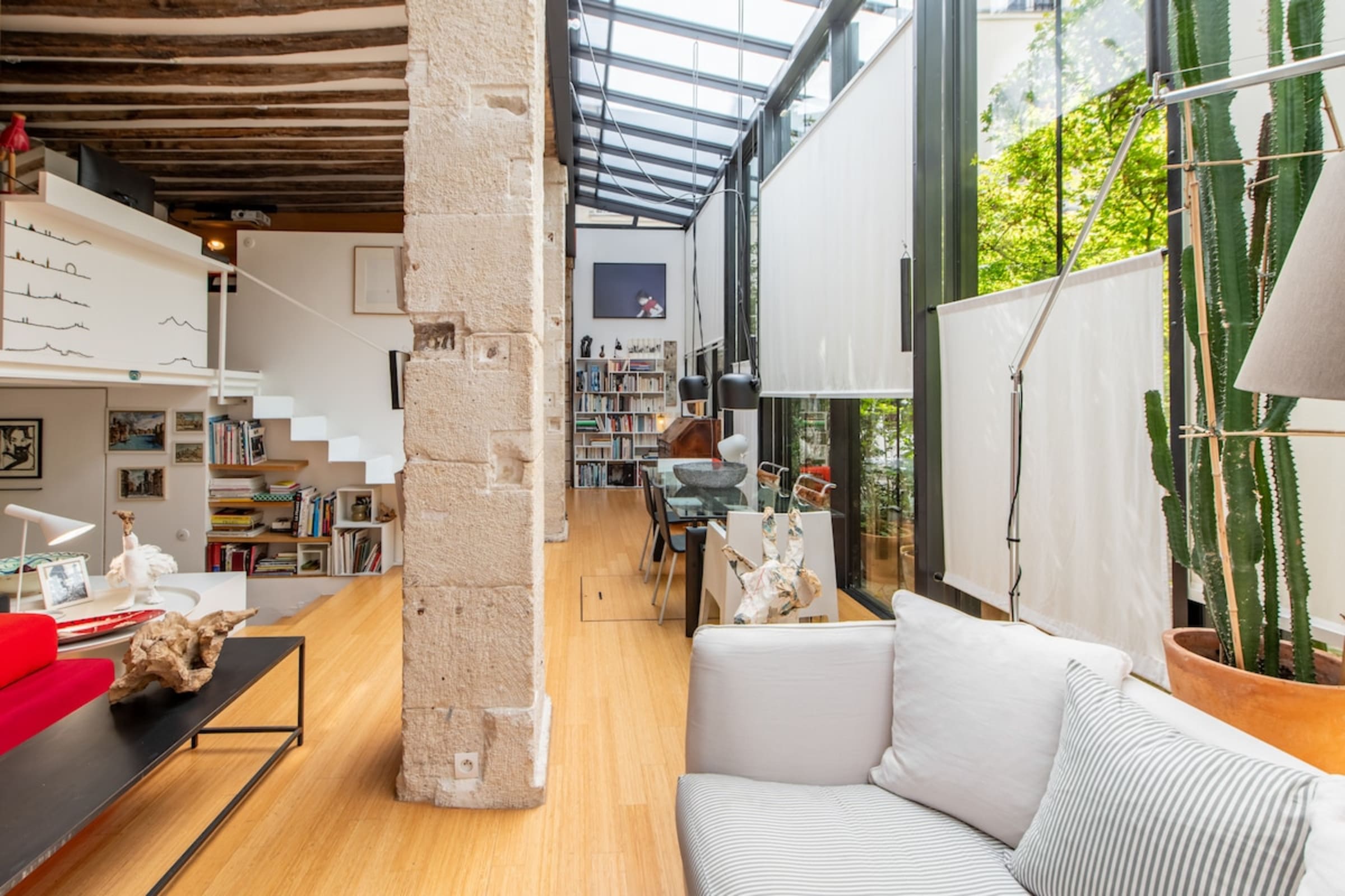 Villa Safran Reuilly Paris: Stylish 1-Bedroom Loft with Spa and Sauna in Bastille – Bercy, Paris