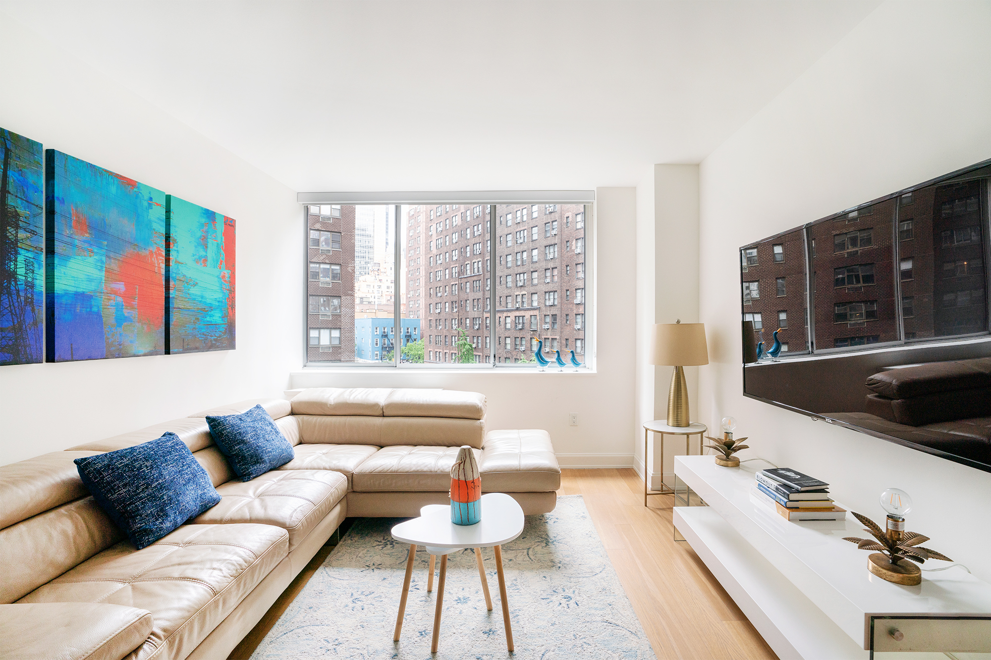 Villa Safran Roosevelt Sutton Place: Luxury 2-Bedroom Apartment with Air Conditioning in Sutton Place, New York