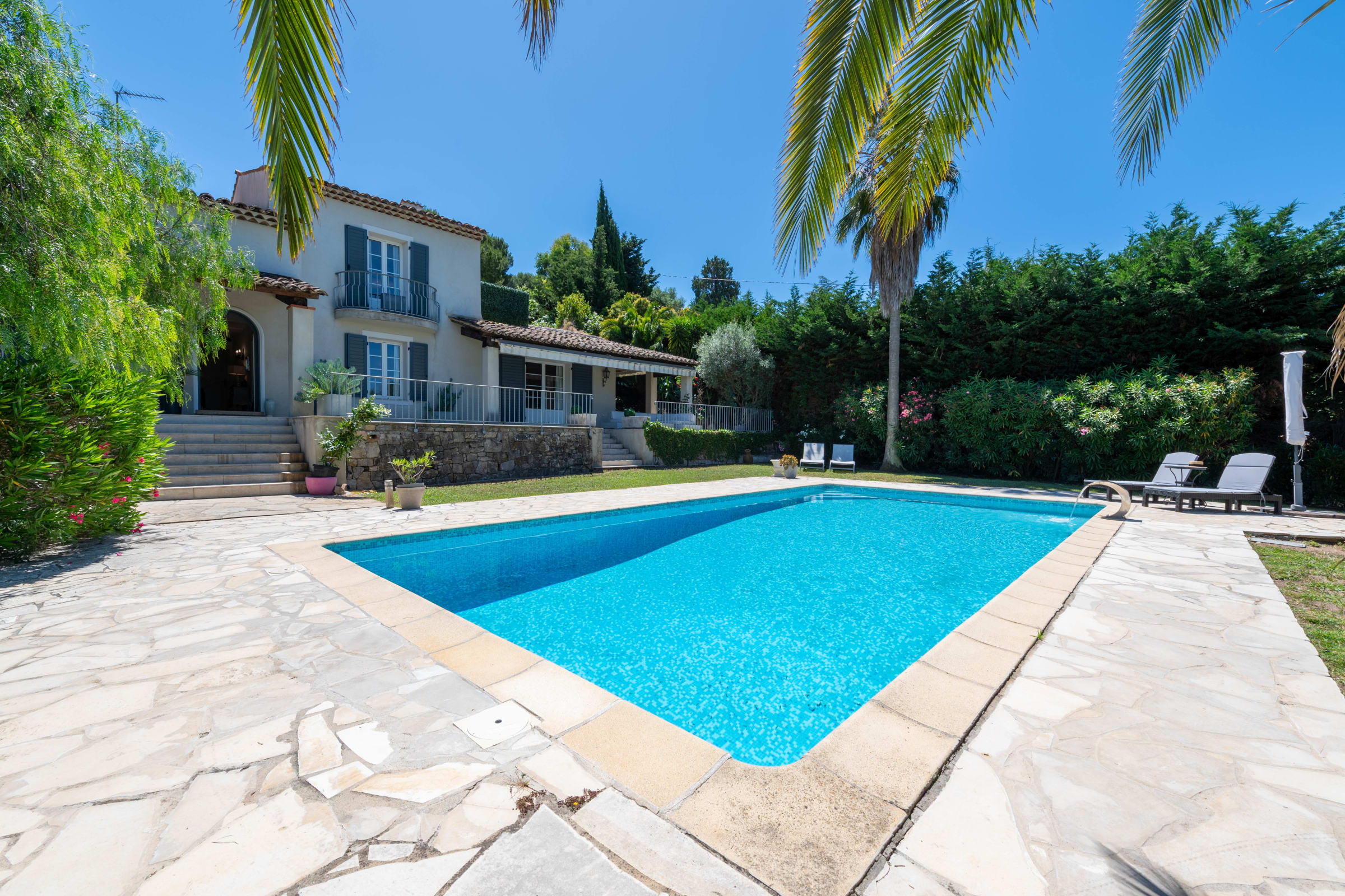 Villa Safran Saint-Basile Mougins: Luxury 4-Bedroom Villa with Private Pool and Spa, French Riviera