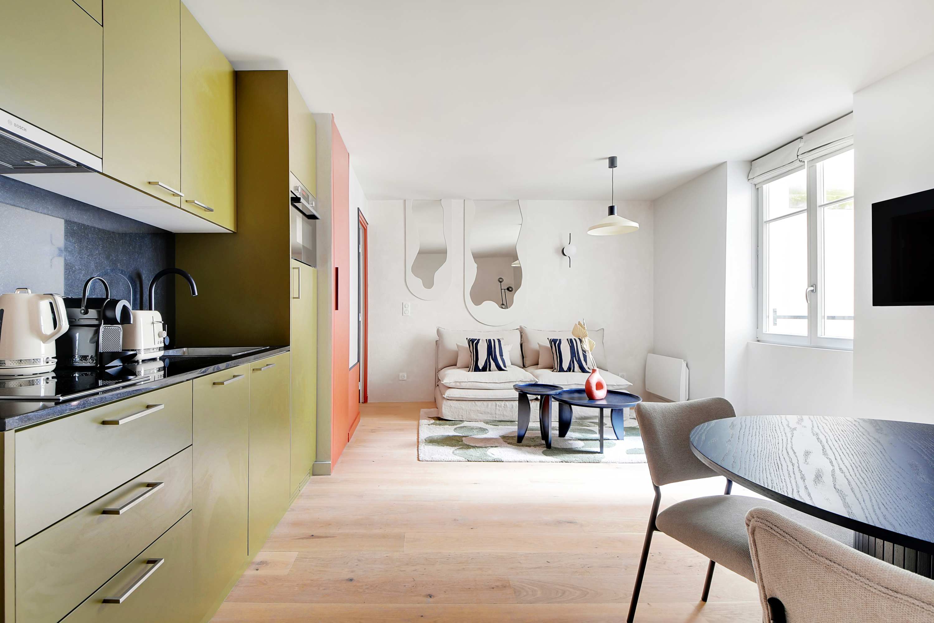 Villa Azul Quai de la Mégisserie Montorgueil – Les Halles: Chic 1-Bedroom Apartment with Spa and Parking in Montorgueil – Les Halles