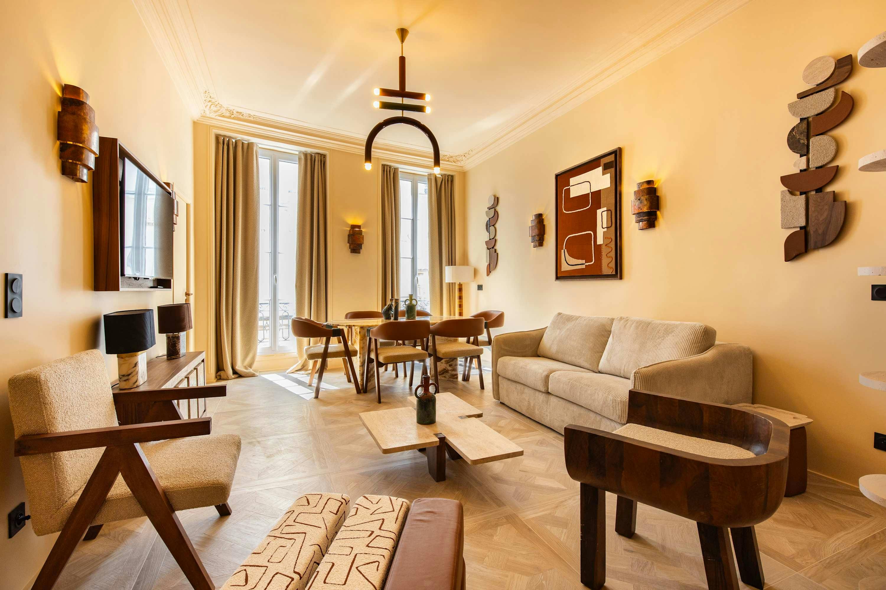 Villa Safran Saint-Georges Paris 1460438: Luxury 2-Bedroom Townhouse with Spa Sauna, Opéra – Madeleine – Grands Magasins Paris