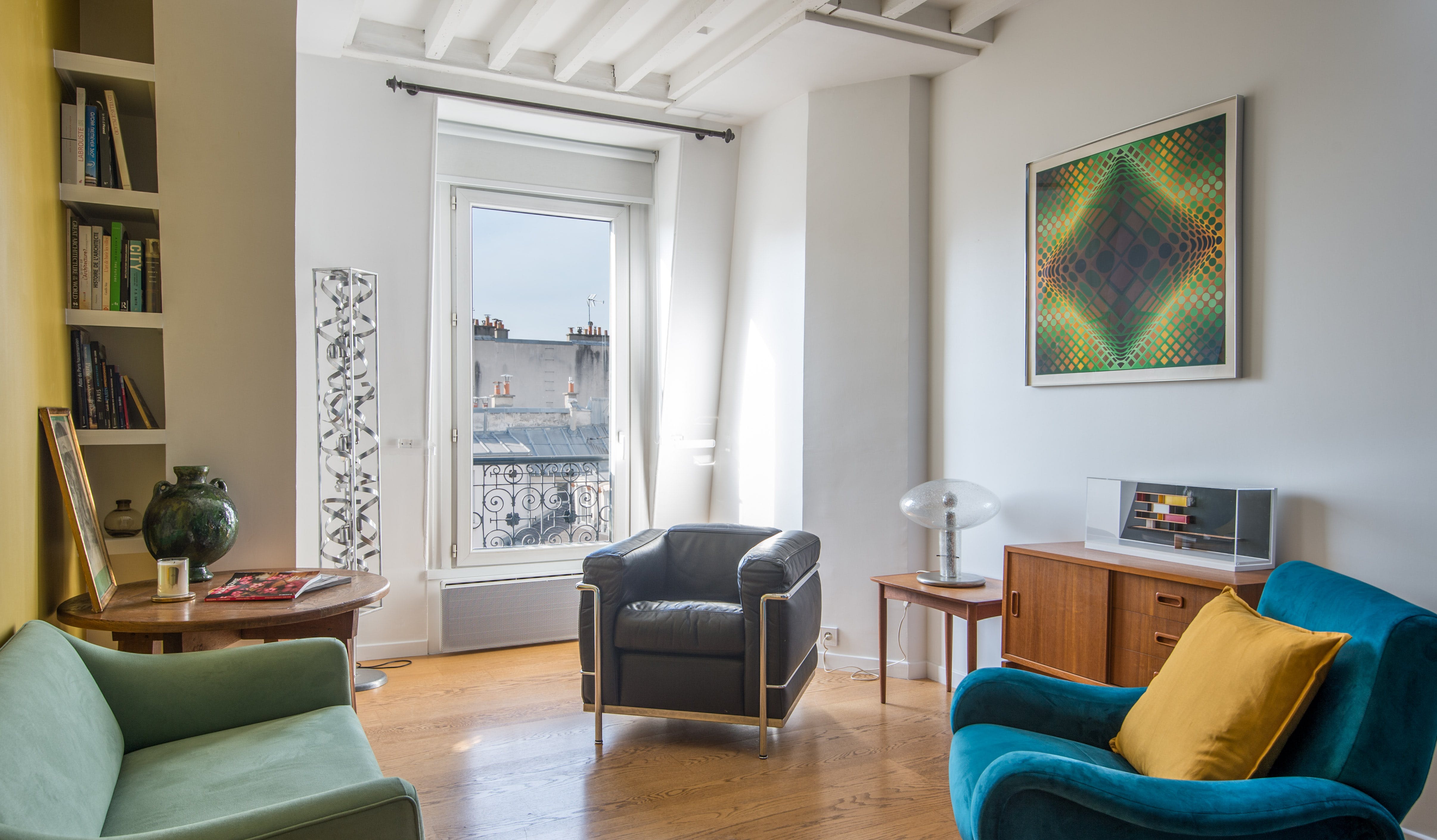 Villa Safran Saint-Paul Paris 22345: Luxury 1-Bedroom Apartment with Spa and Air-Con, Le Marais Paris