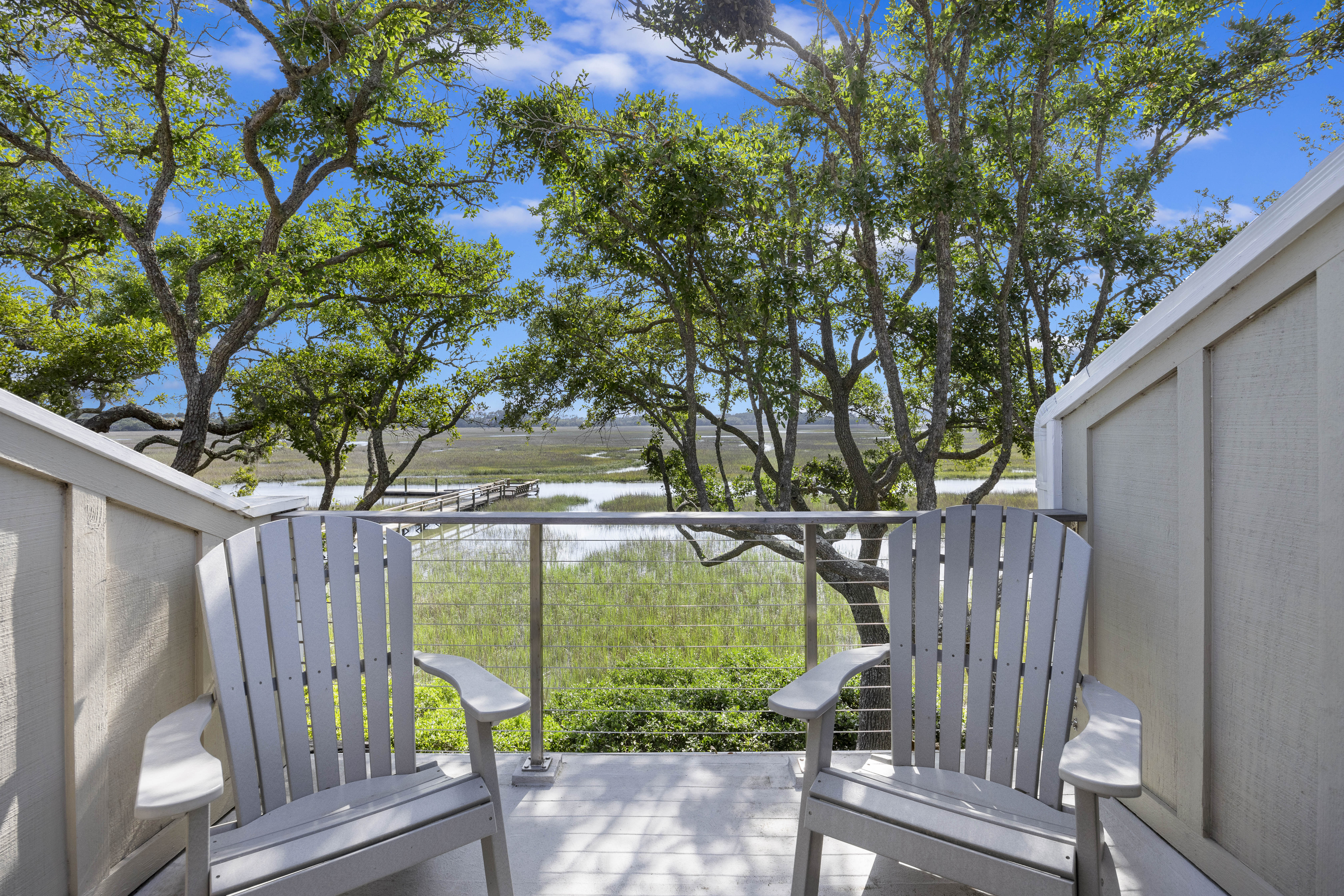 Villa Safran Seabrook Johns Island: Luxury 3-Bedroom Villa with Seaview and Tennis Court, Johns Island