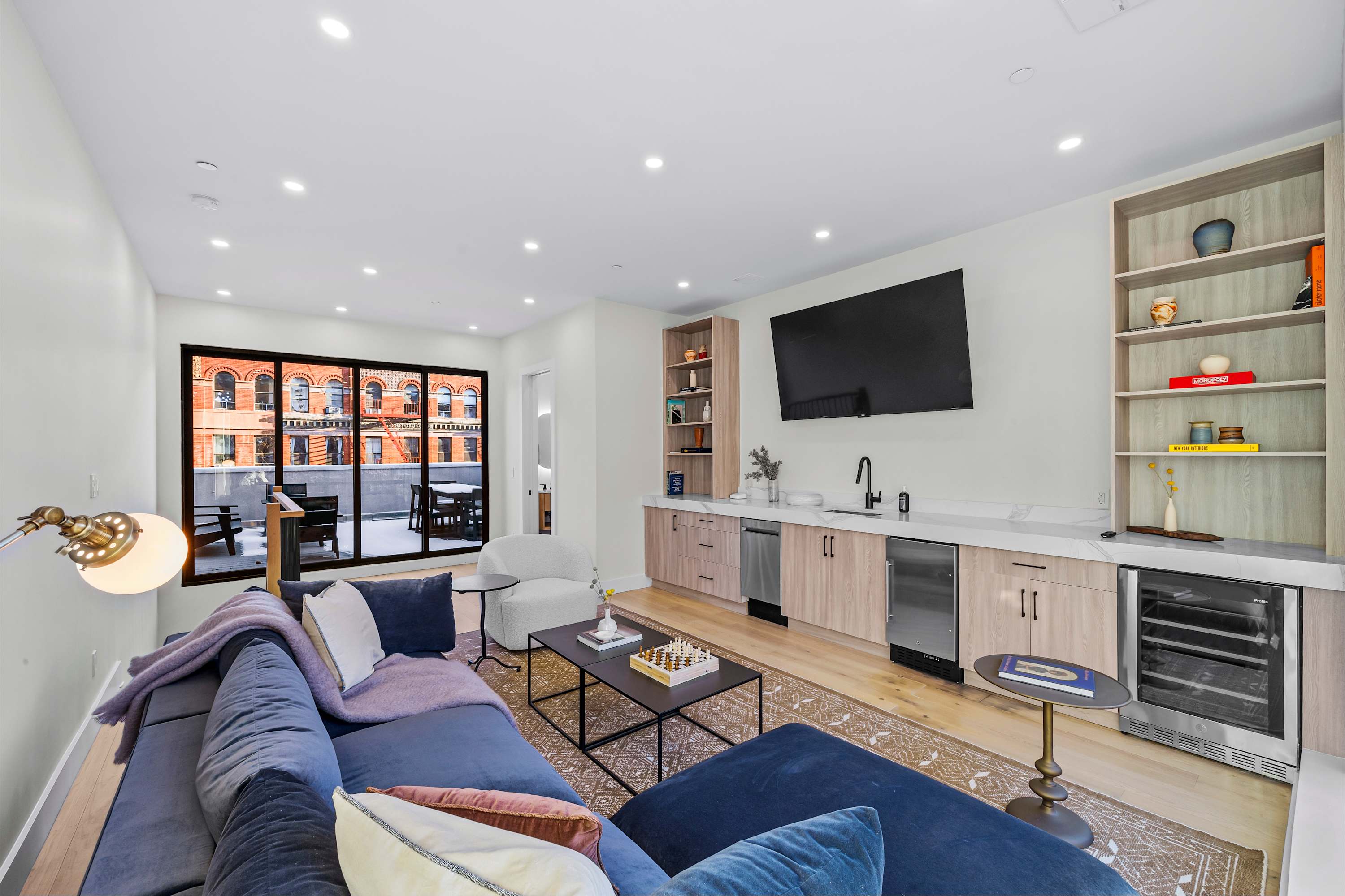 Villa Safran Strivers Harlem: Luxury 3-Bedroom Apartment with Private Roof Terrace, Harlem New York