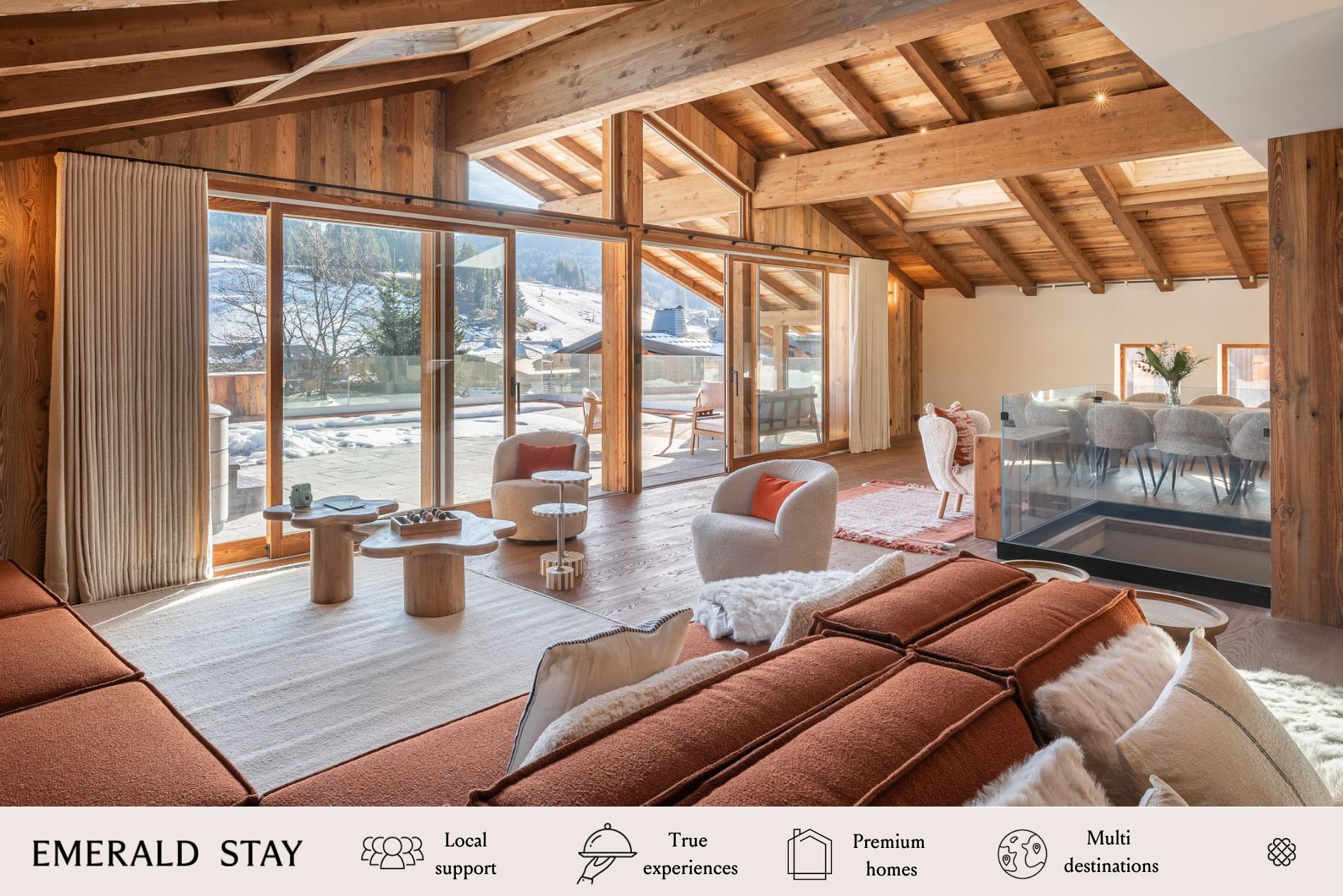 Villa Séchard Lachat Les Gets: Luxury 5-Bedroom Villa with Hot Tub and Sauna near Mont Chéry, Les Gets