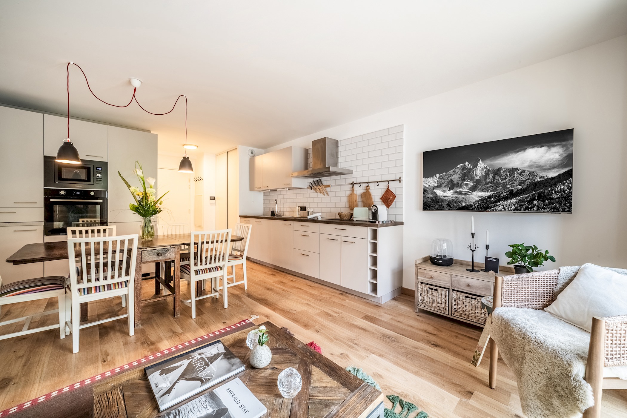 Villa Séchard Montjoie Chamonix: Stylish 2-Bedroom Ski Apartment with Sauna and Parking in Chamonix
