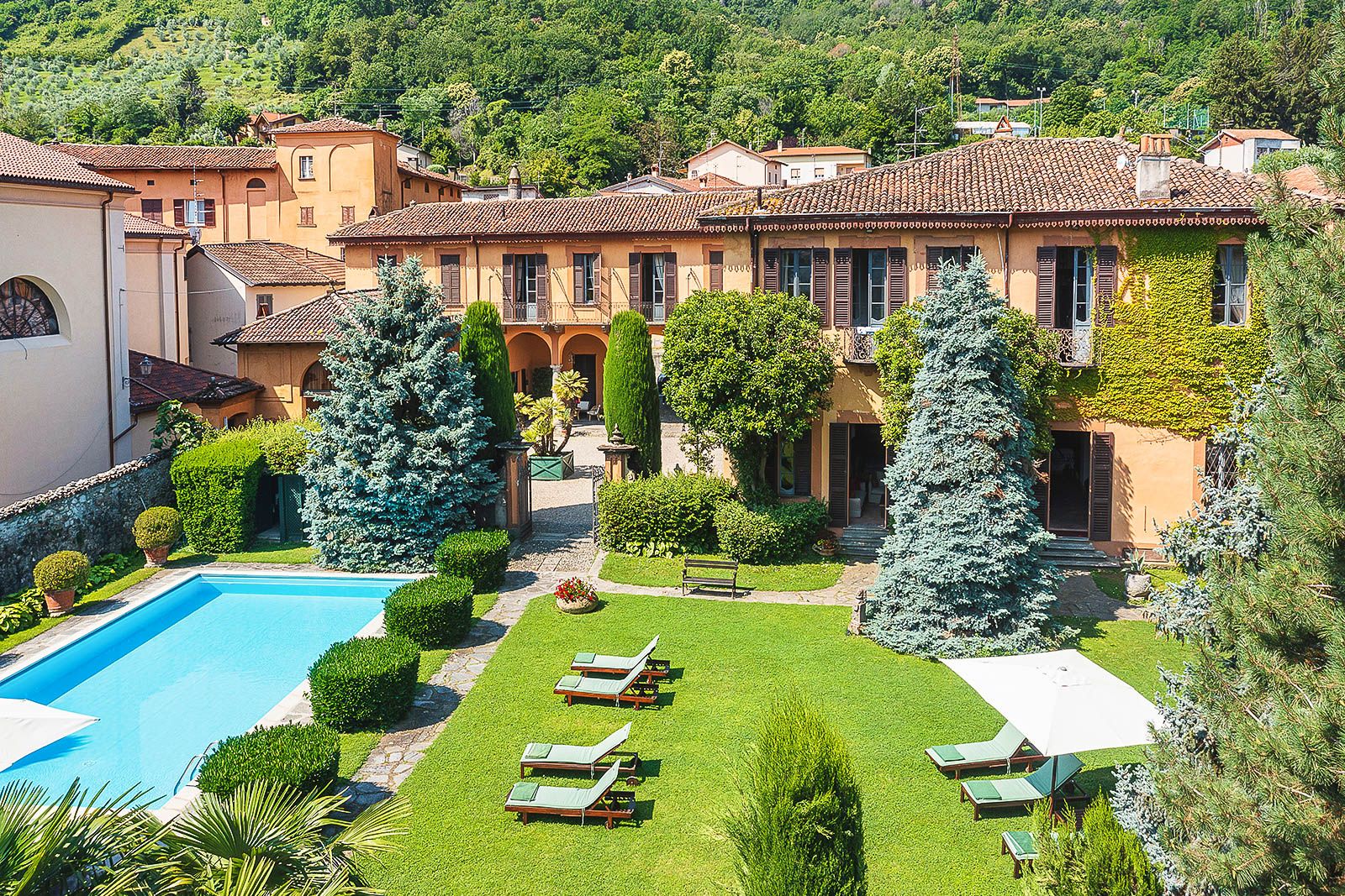 Villa Splendore Pescate Garlate: 5-Bedroom Historic Villa with Spa and Lake Views on Lake Com