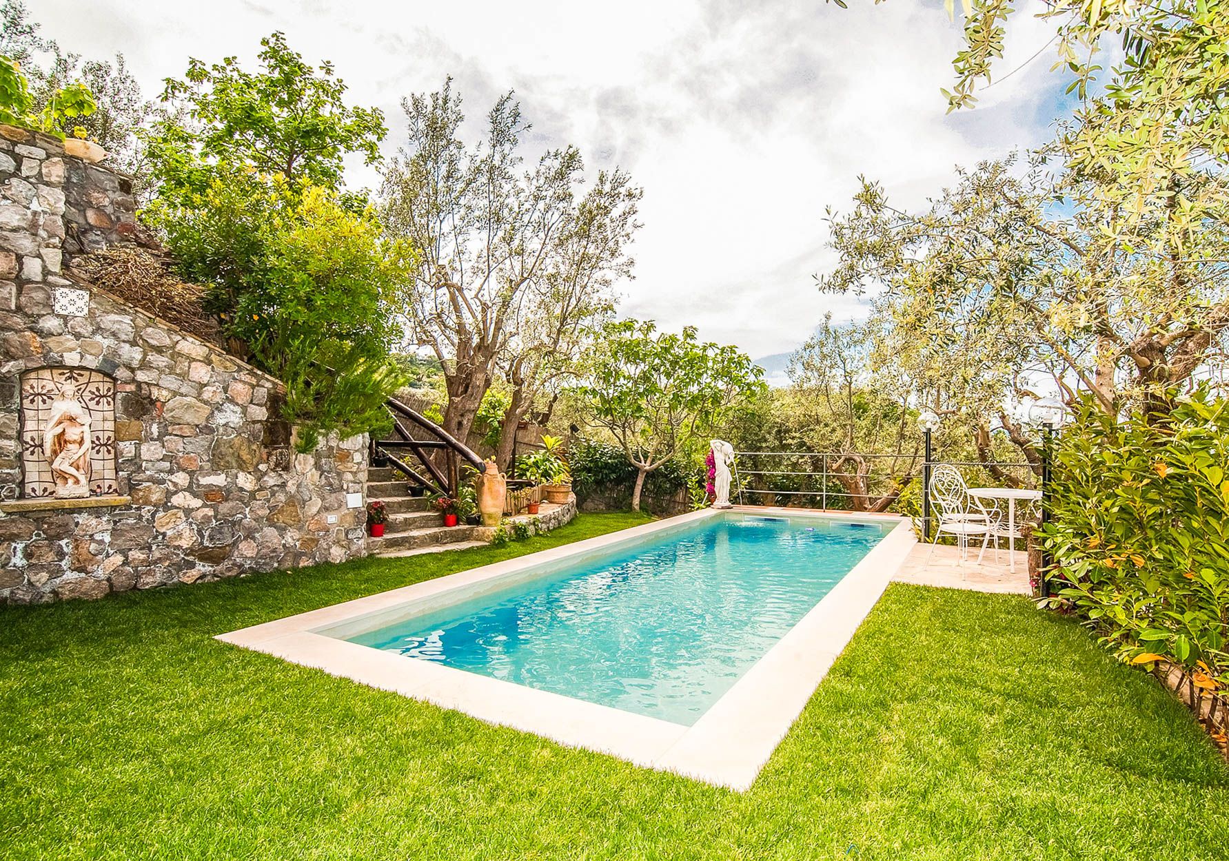 Villa Tramonto Capo Sorrento: 4-Bedroom Sea View Villa with Olive Groves on the Amalfi Coa