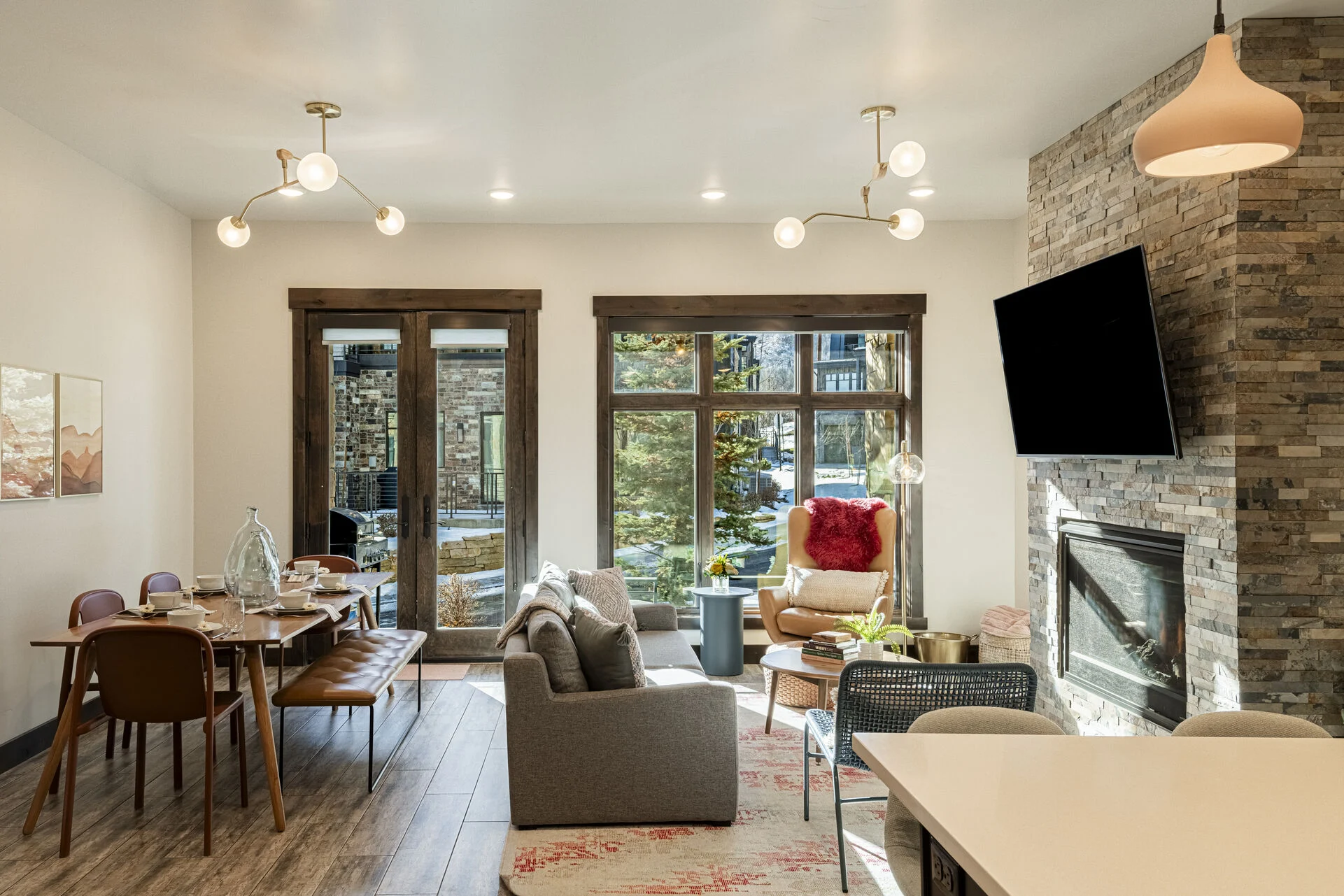 Villa Vaudaire Silvercreek Park City: Ski Chalet Rental with Hot Tub and Gym, 2 Bedrooms, Park City