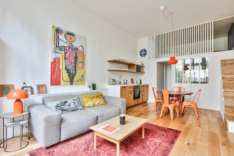 Villa Vermeil Bercy Bastille: Luxury 2-Bedroom Loft with Spa Sauna, Bastille – Bercy Paris