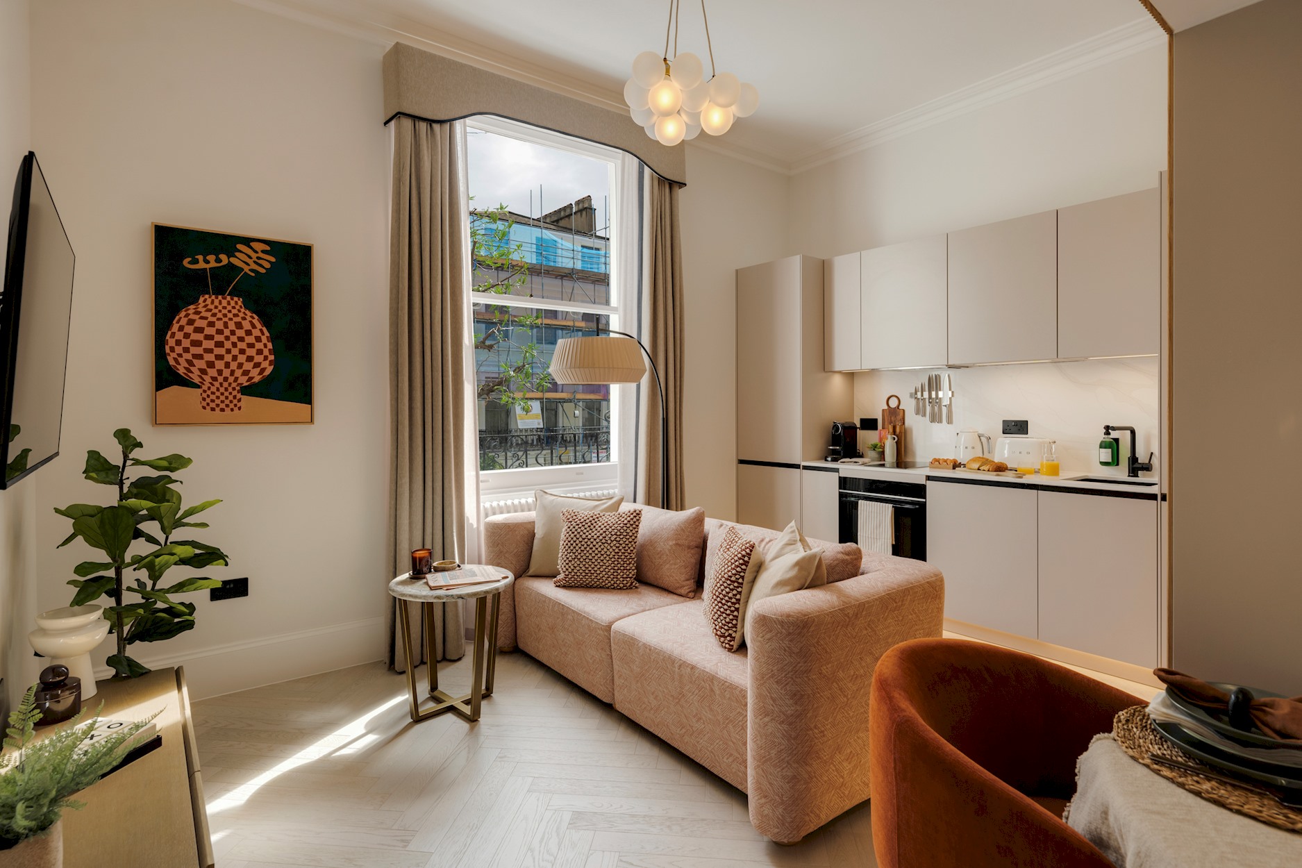 Villa Vermeil Ladbroke Notting Hill: Luxury 1-Bedroom Apartment with Spa and Family-Friendly Facilities, Notting Hill