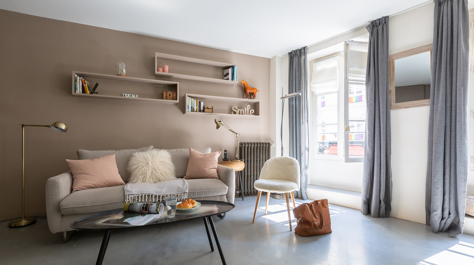 Villa Vermeil Pigeonnier Marais: Luxury 1-Bedroom Apartment with Spa Sauna in Le Marais, Paris