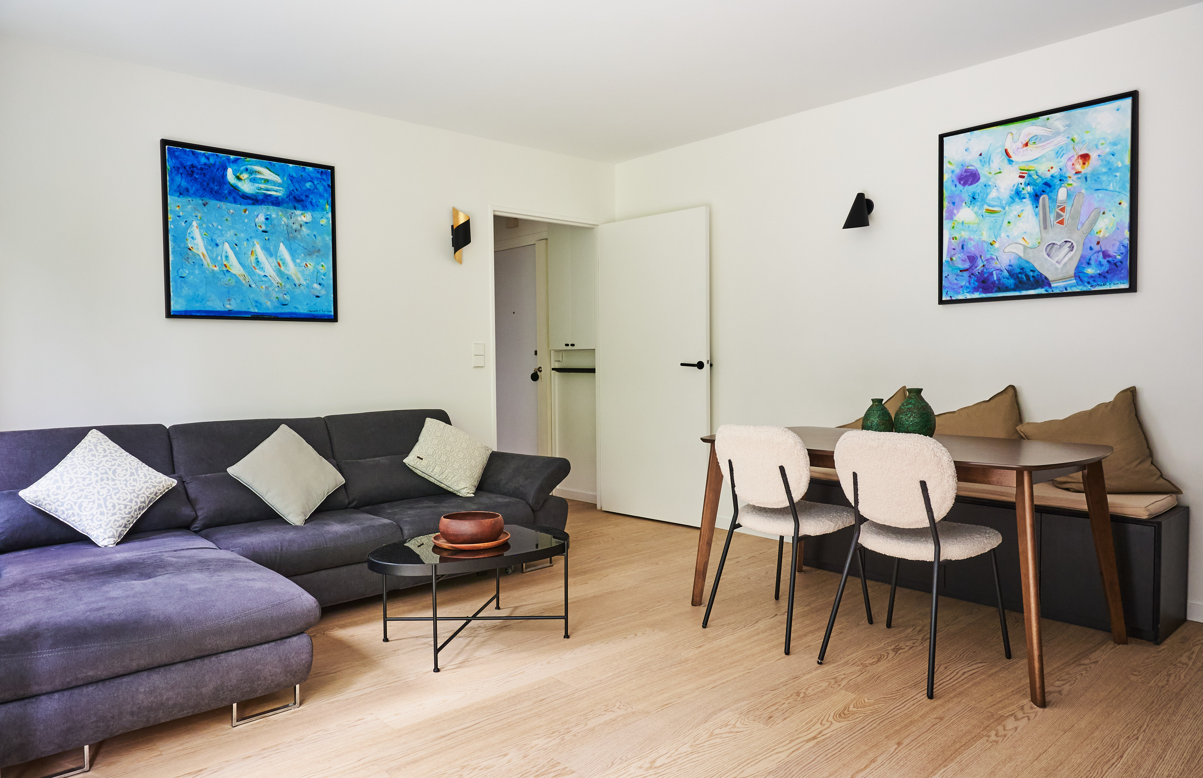 Villa Vermeil Pigeonnier Montparnasse: Luxury 1-Bedroom Apartment with Balcony and Family-Friendly Comfort, Montparnasse, Paris