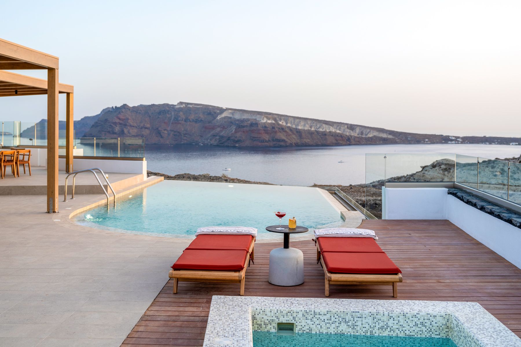 Villa Χρυσαυγή Φηροστεφάνι Οία

Wait — let me reconsider to ensure pronounceability and beauty.

Villa Λευκάδα Α: 4-Bedroom Sea-View Villa with Private Pool and Jacuzzis in O