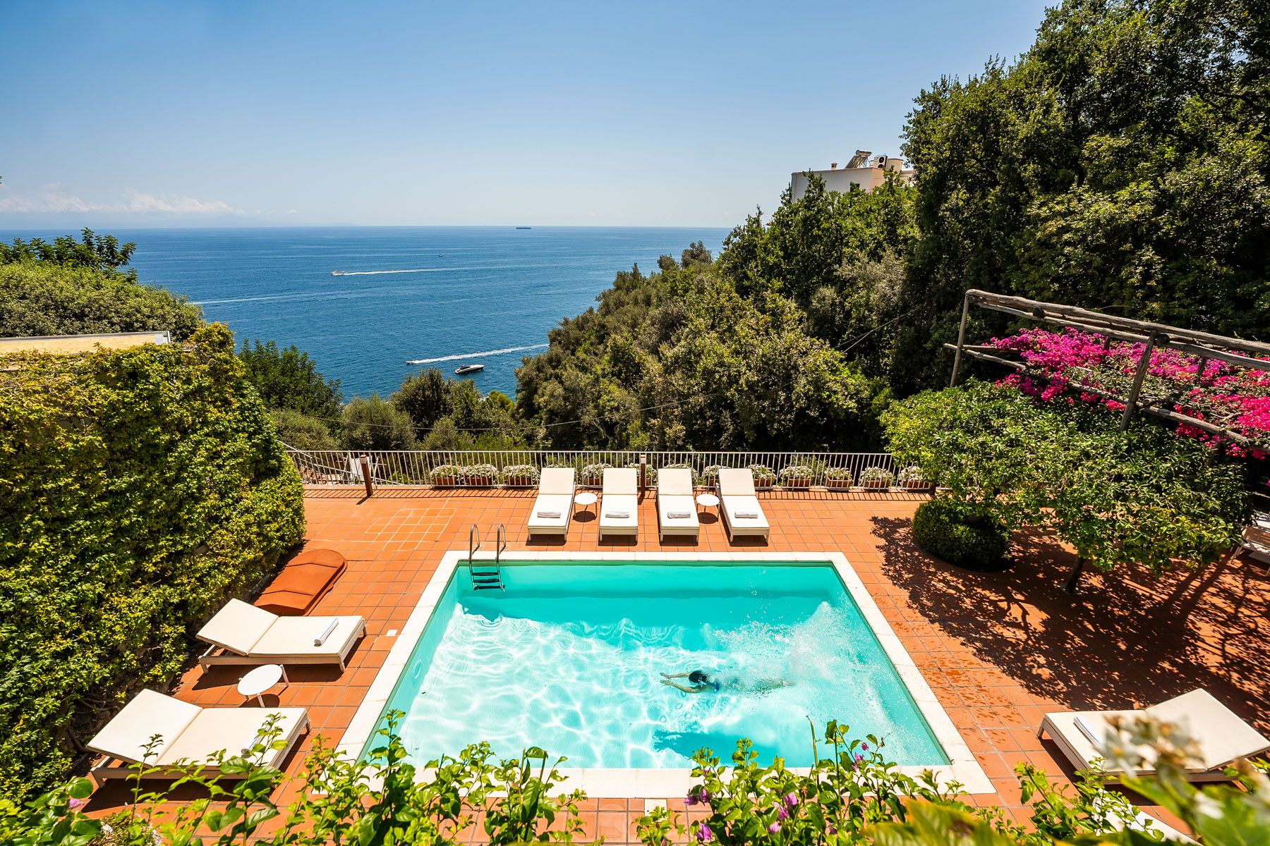 Villa Zagara Vietri Salerno: 6-Bedroom Seaview Villa with Private Pool on the Amalfi Coas
