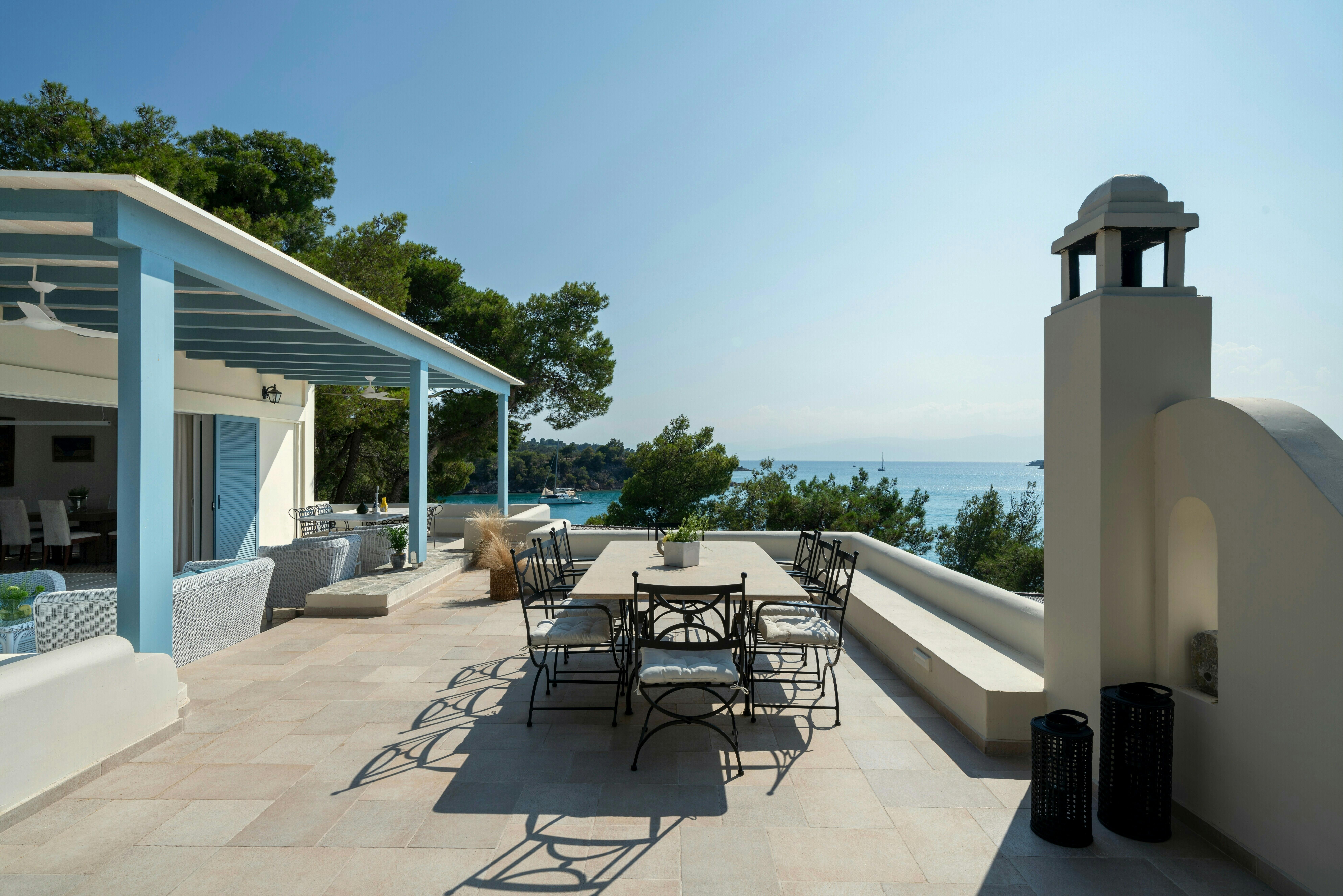 Villa Zephyros Koilada Argolis: Luxury 5-Bedroom Villa with Private Jetty and Sea Views, Argolis