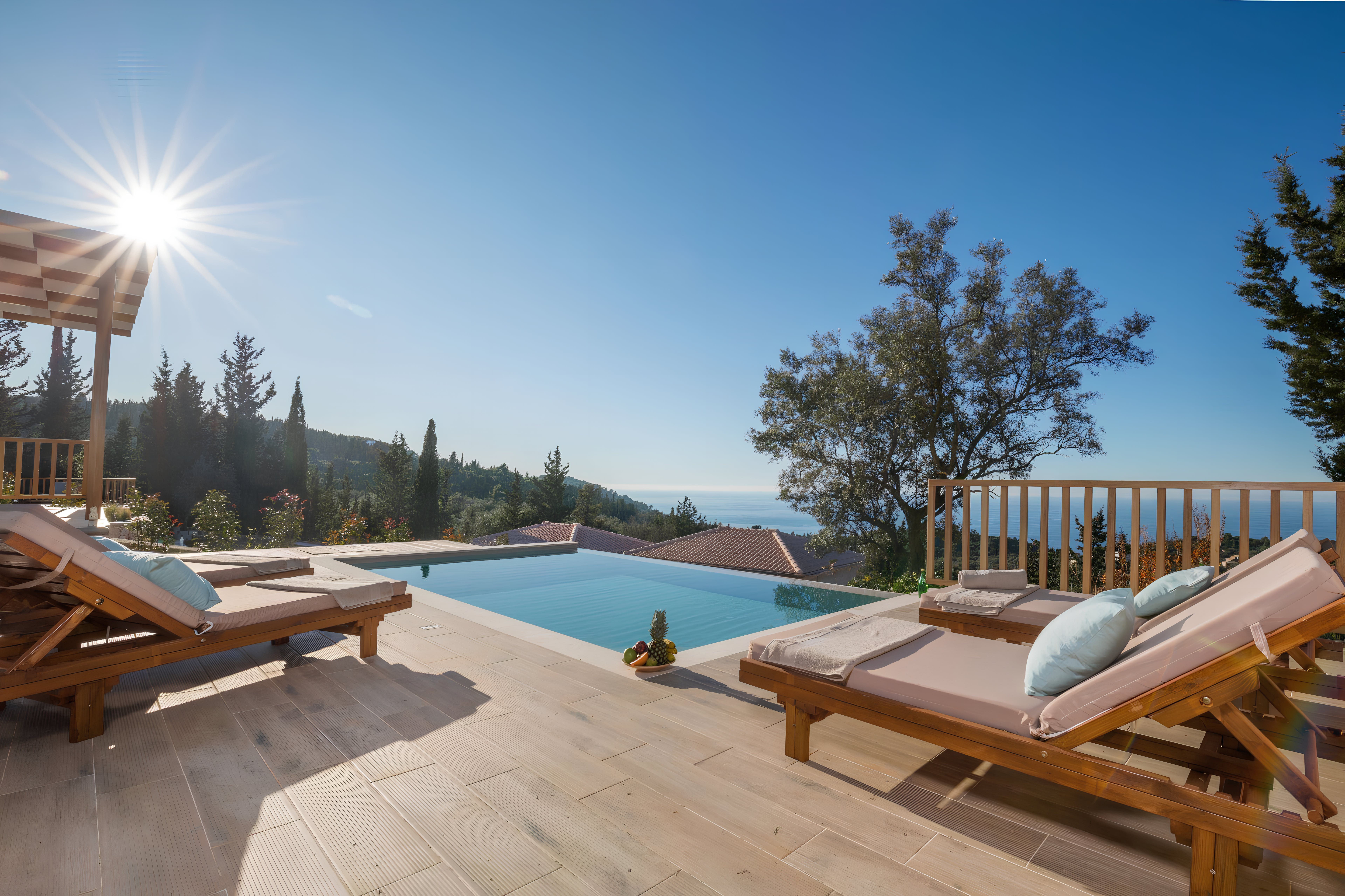 Villa Zephyros Tsoukalades Lefkada: Luxury 1-Bedroom Apartment with Infinity Pool and Sea Views, Lefkada