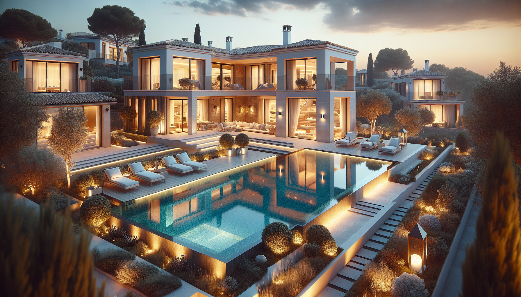 Luxury villas in Europe