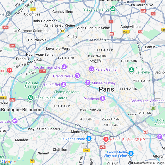 Approximate location