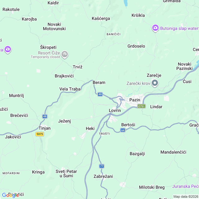 Approximate location