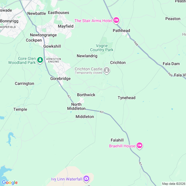 Approximate location