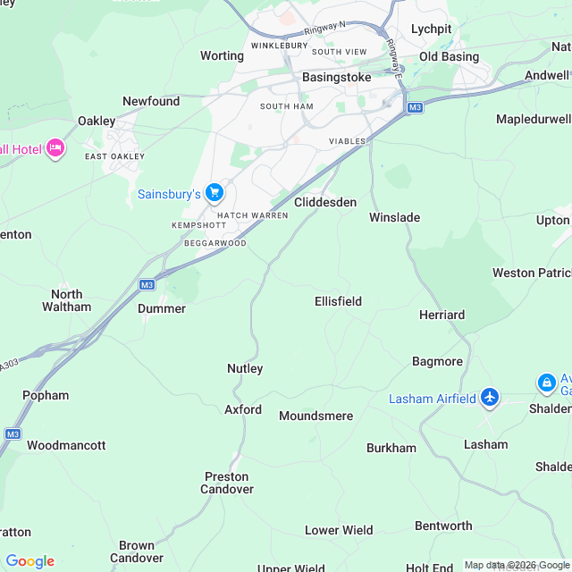 Approximate location