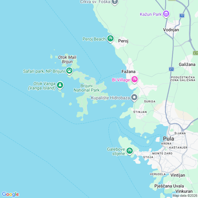 Approximate location